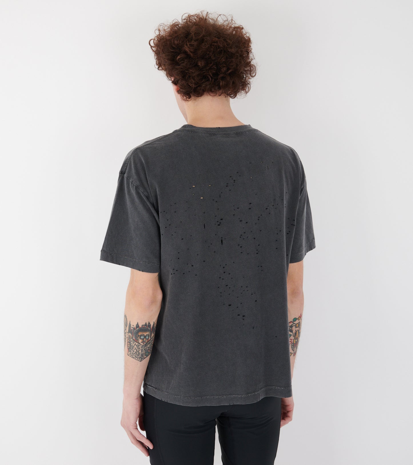 MothTech Eagle T-shirt Aged Black