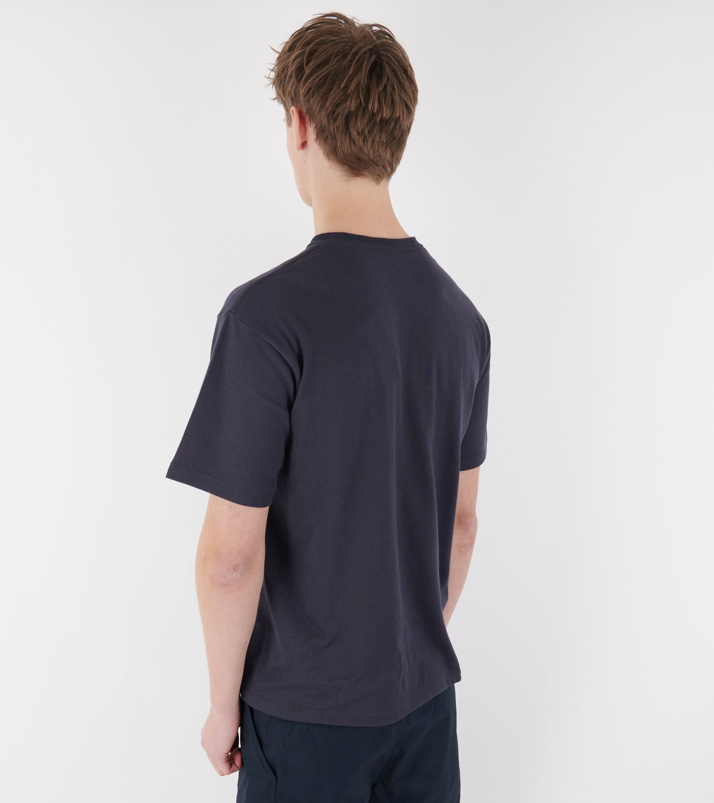 Loopwheel Coolmax Jersey Tee Navy