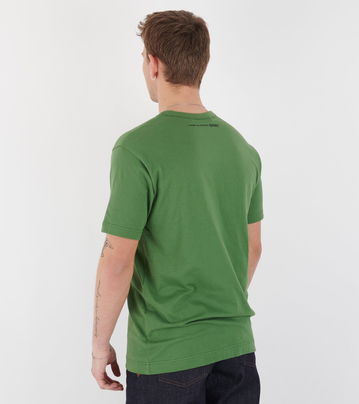 Back Logo T-shirt Green