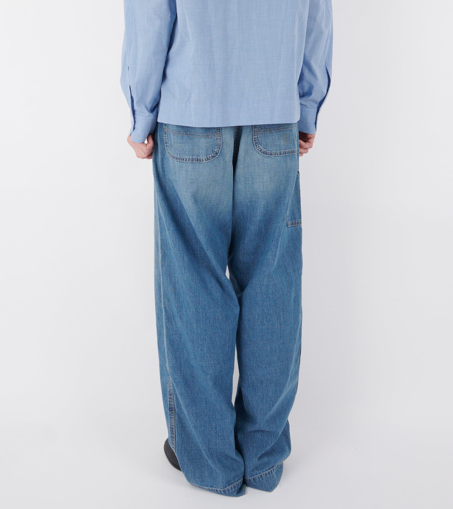 Wide Leg Jeans Blue