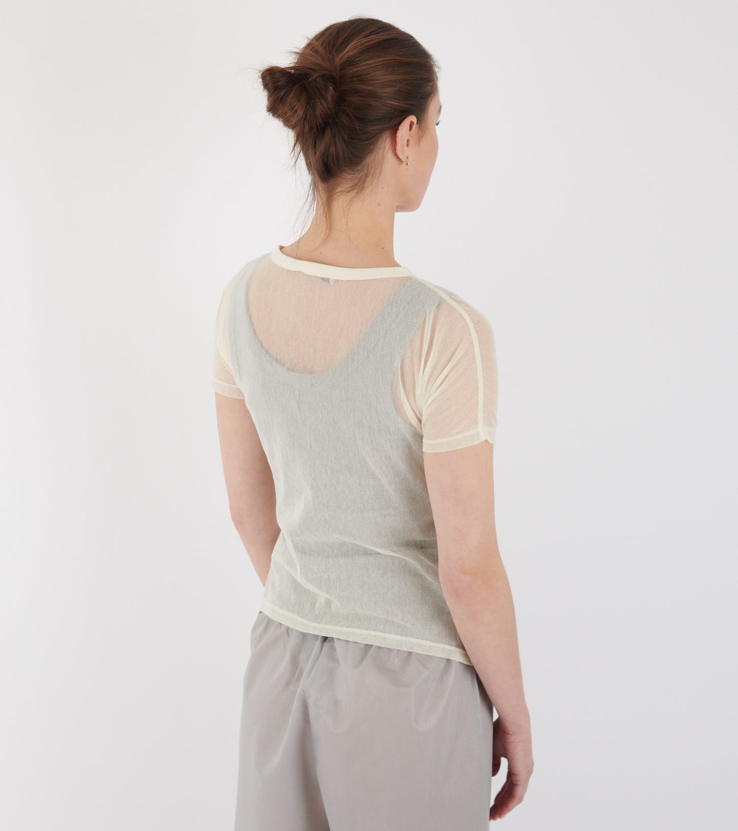 Olimpia Mesh T-shirt Off-white