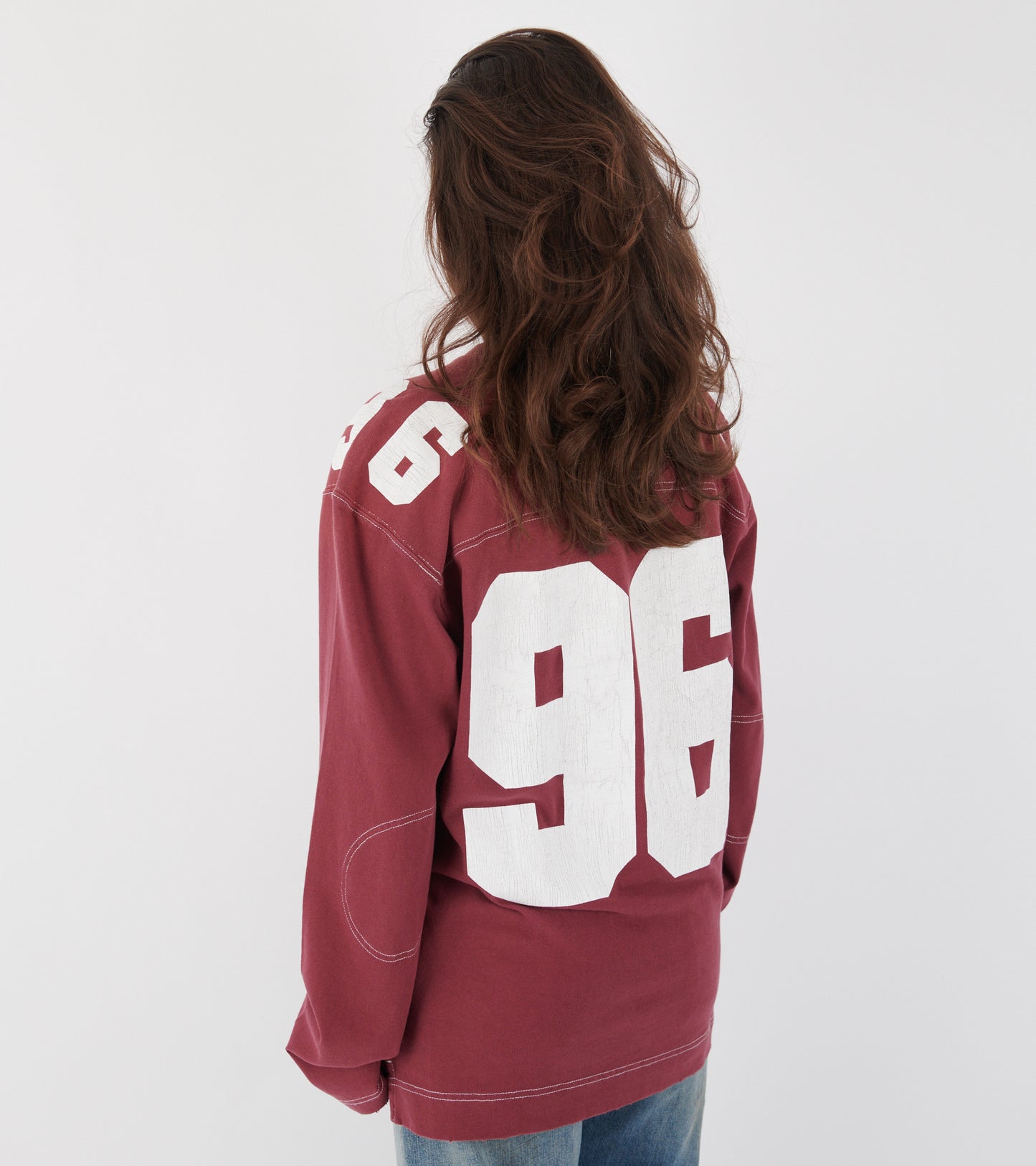 Logo Jersey T-shirt Faded Red