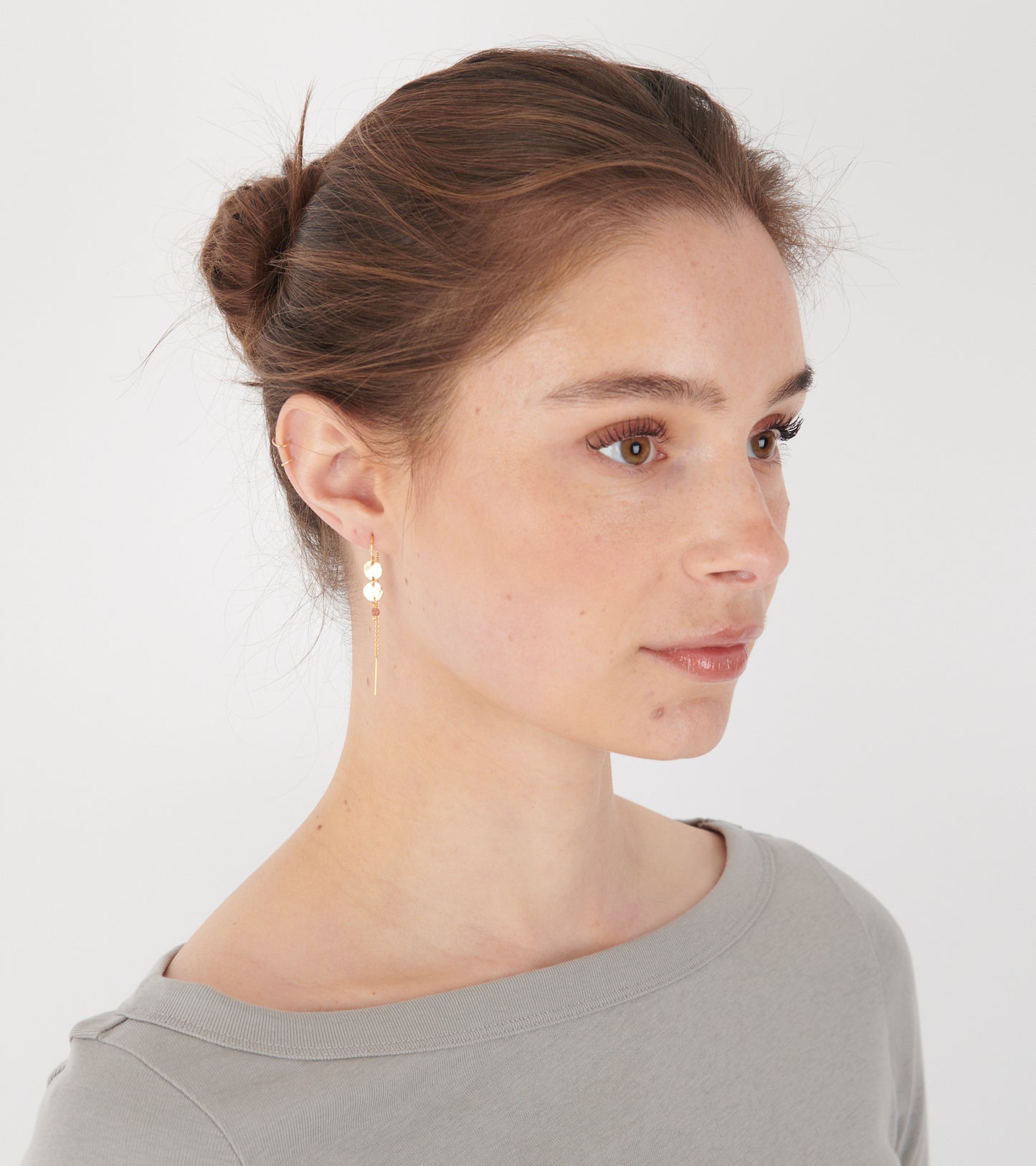 Emilia Earring Rhodonite