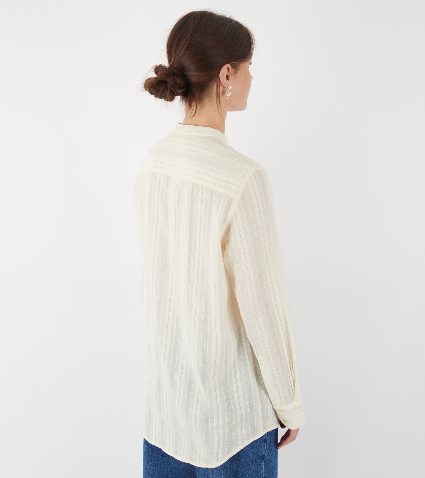 Leanne Shirt Light Cream