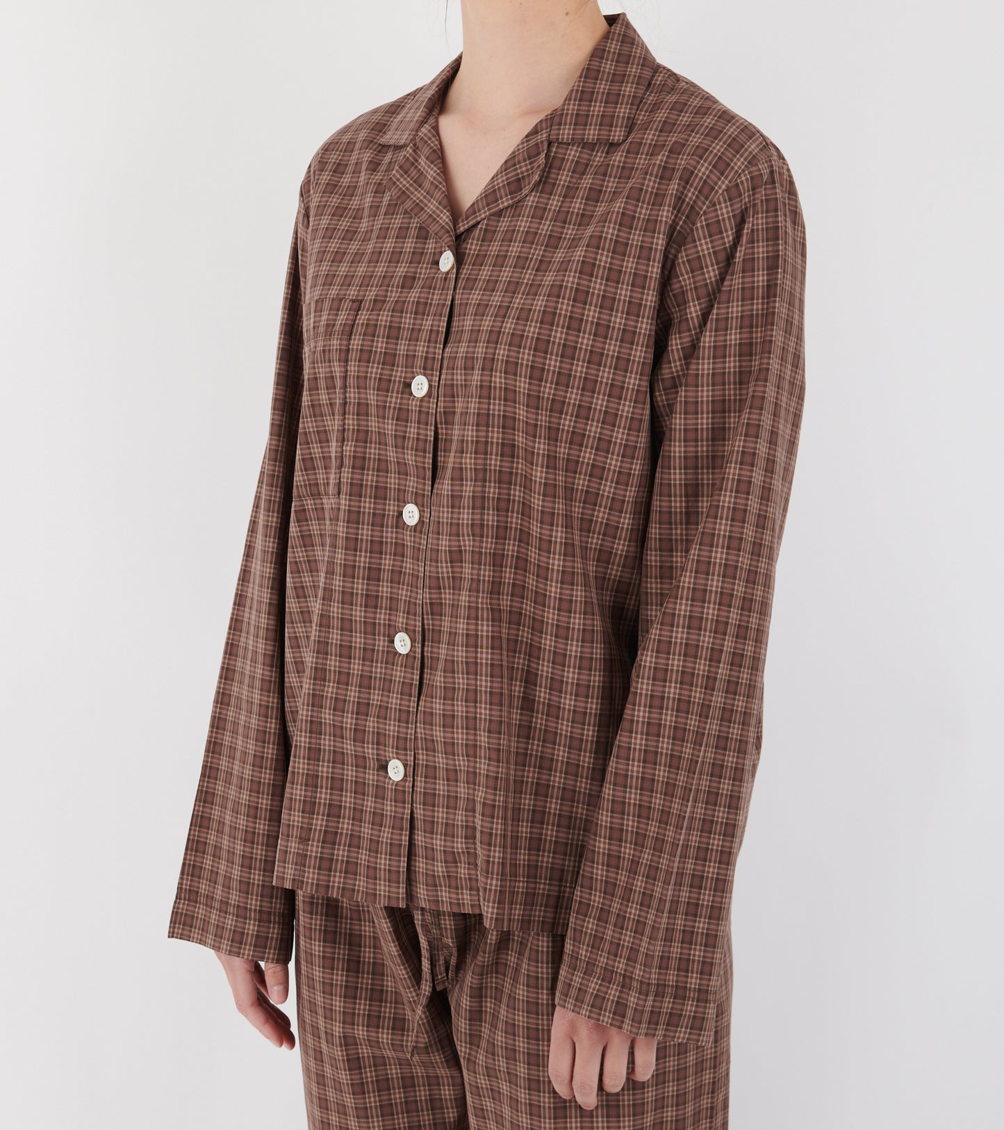 Women's Long-sleeved Shirt Serra Checks