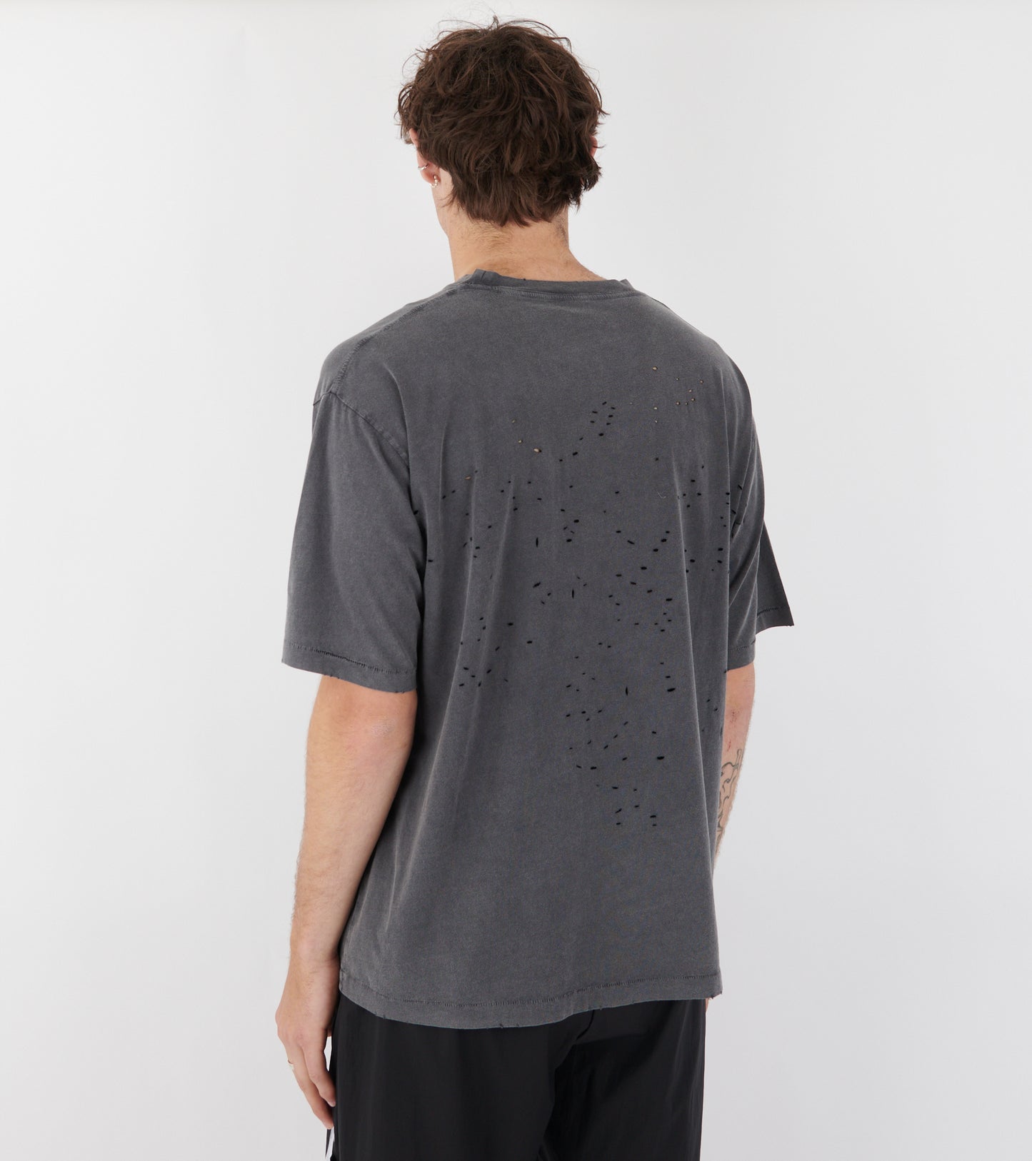 MothTech T-shirt Aged Black