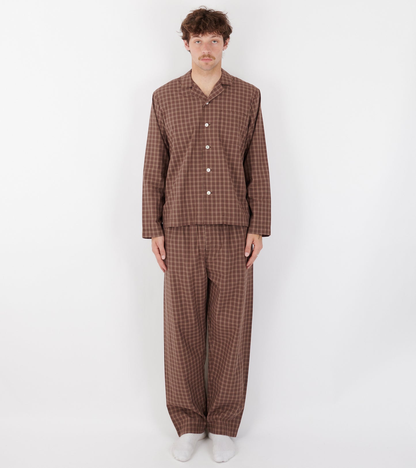 Men's Long-sleeved Shirt Serra Checks