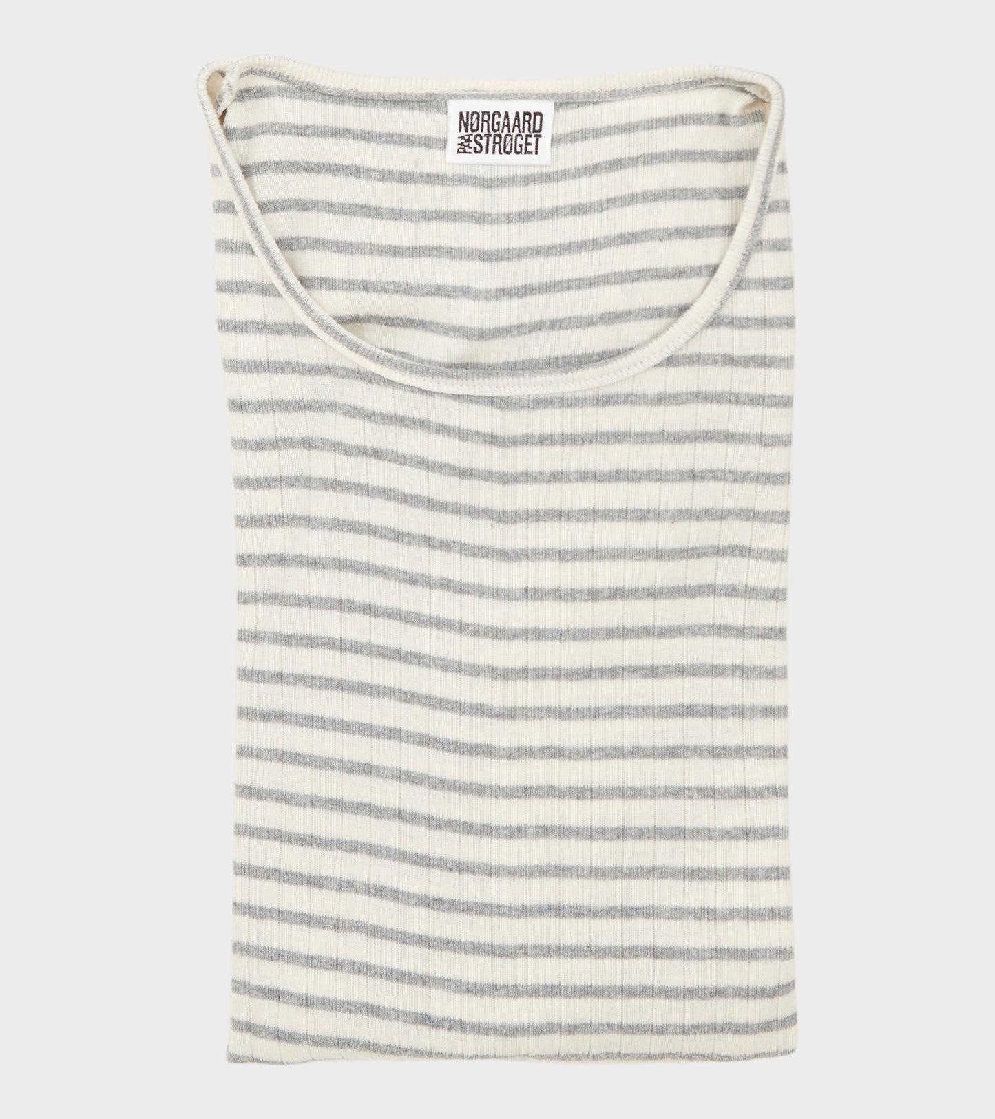 101 Rib NPS Stripes Ecru/Light Grey