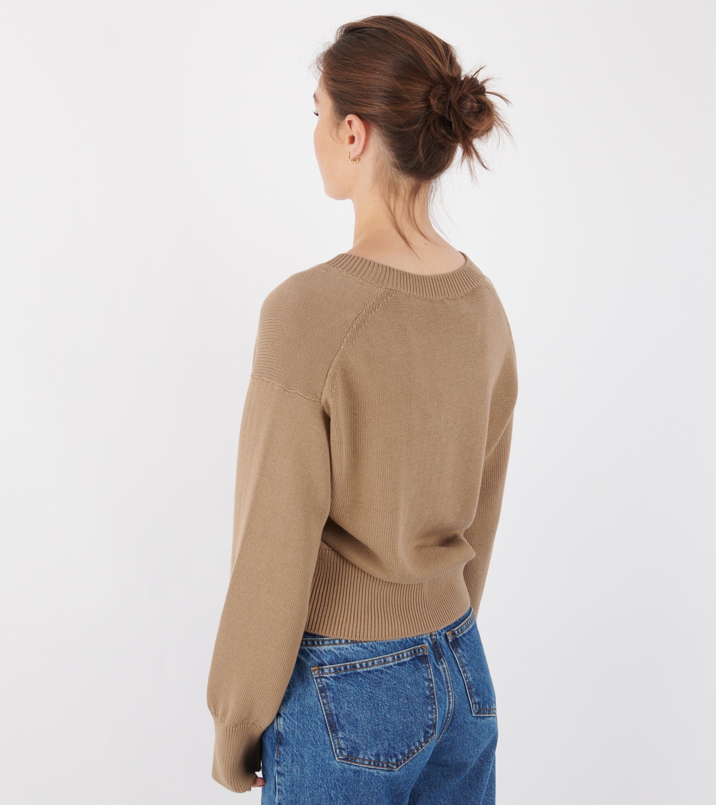 Nanna Cotton Knit Toffee