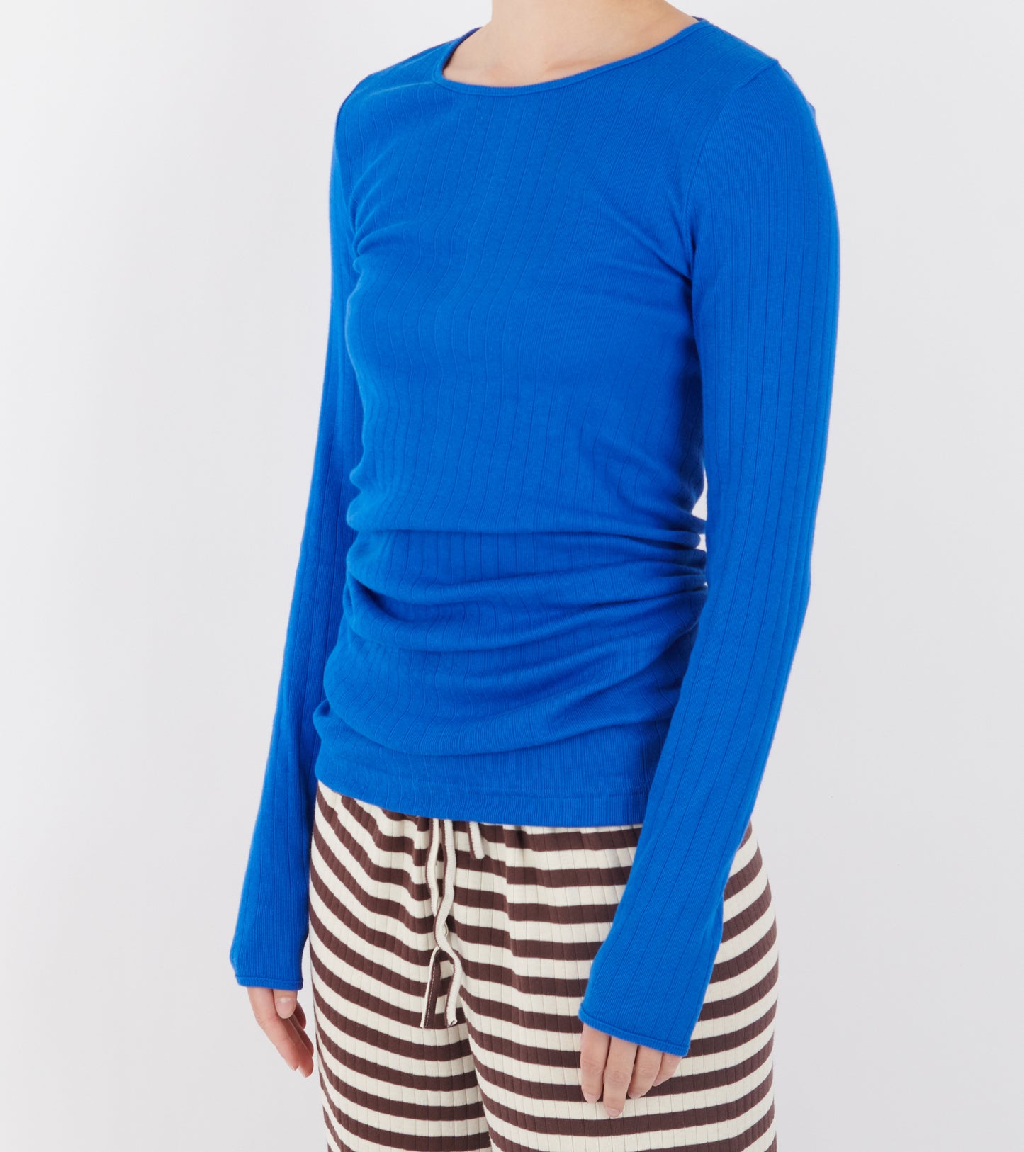 101 Rib Extra Solid Colour Klein