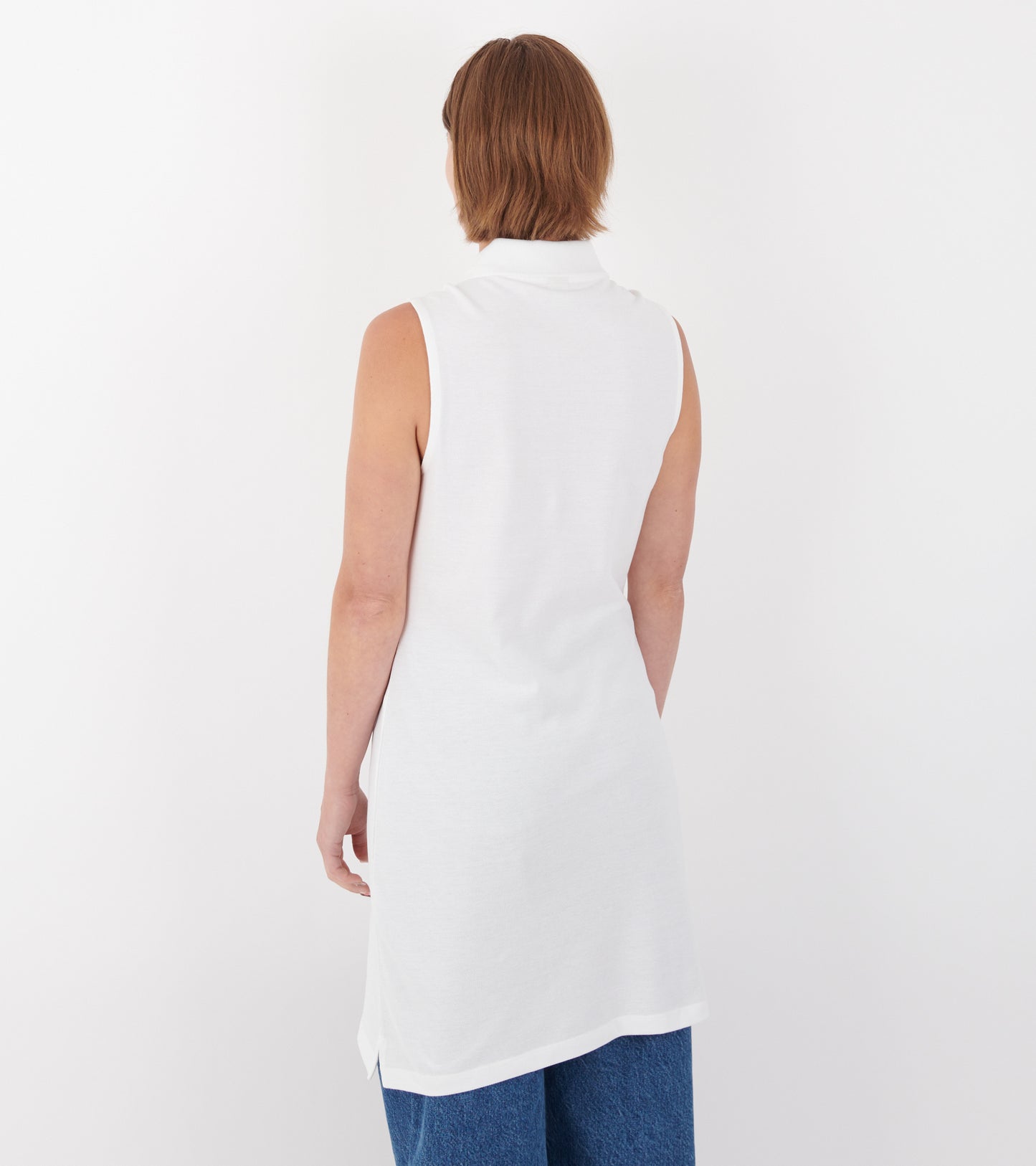 Lauren Polo Dress White