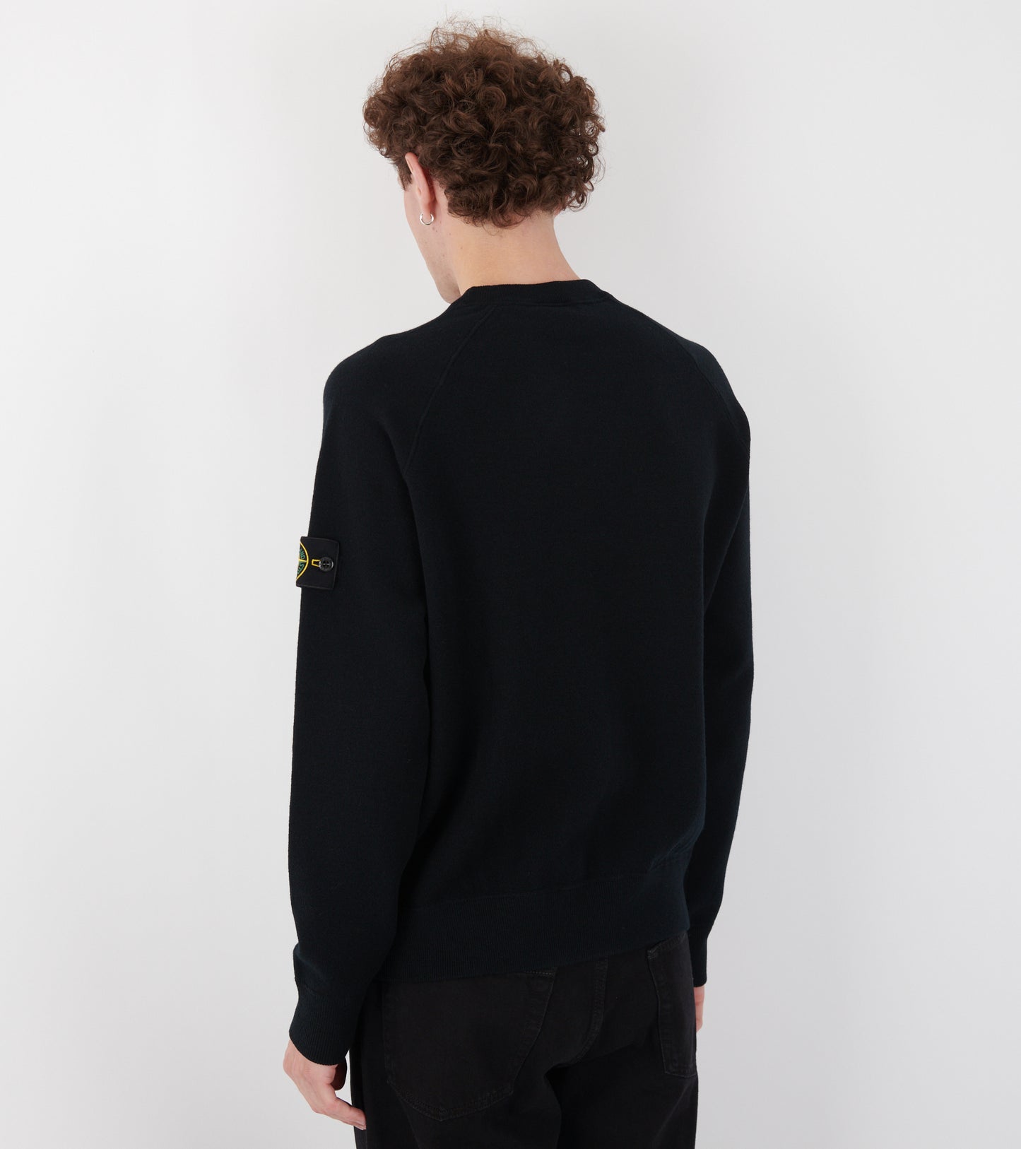 Soft Wool Mix Knit Black