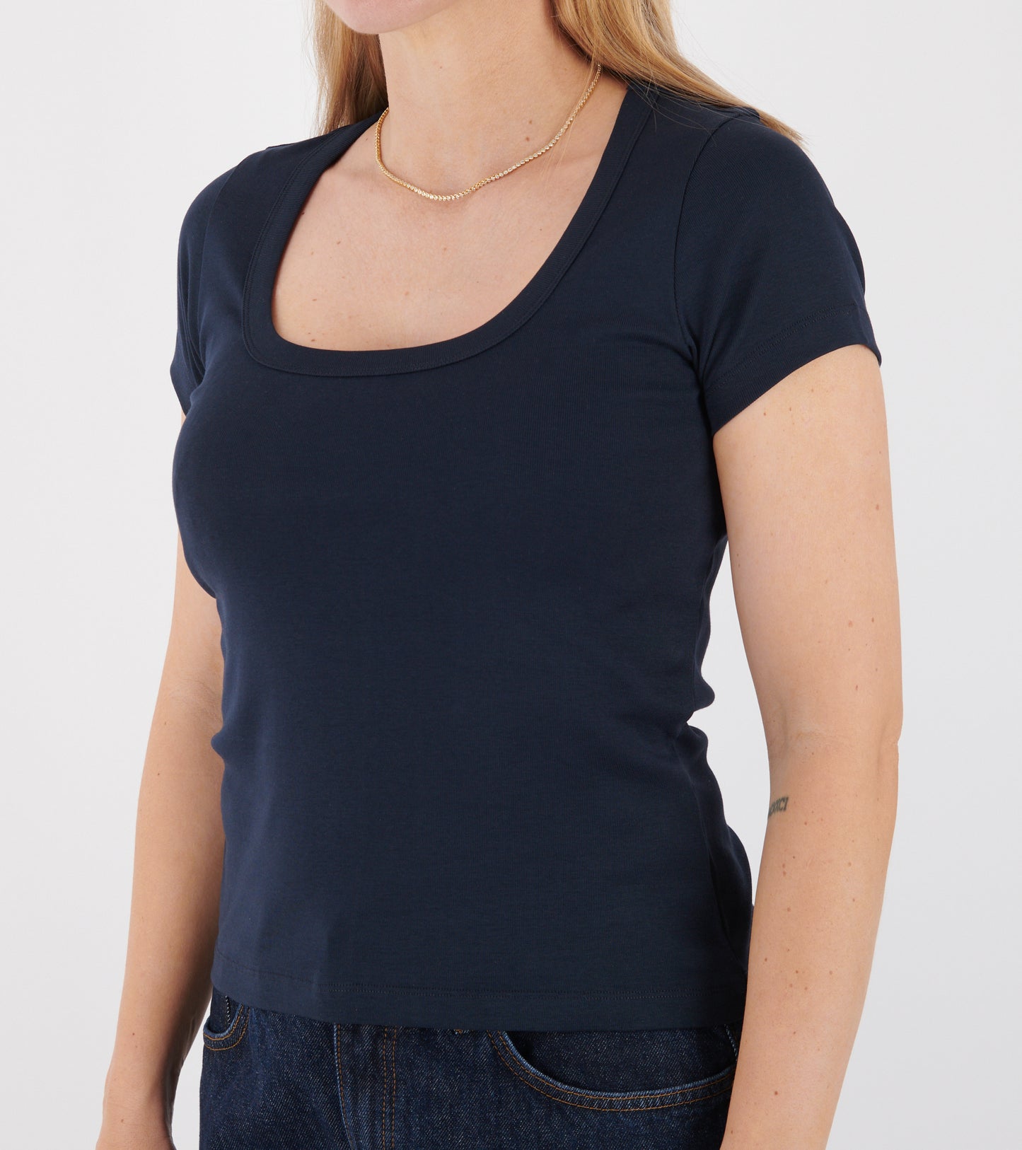Lulu Baby Tee Navy