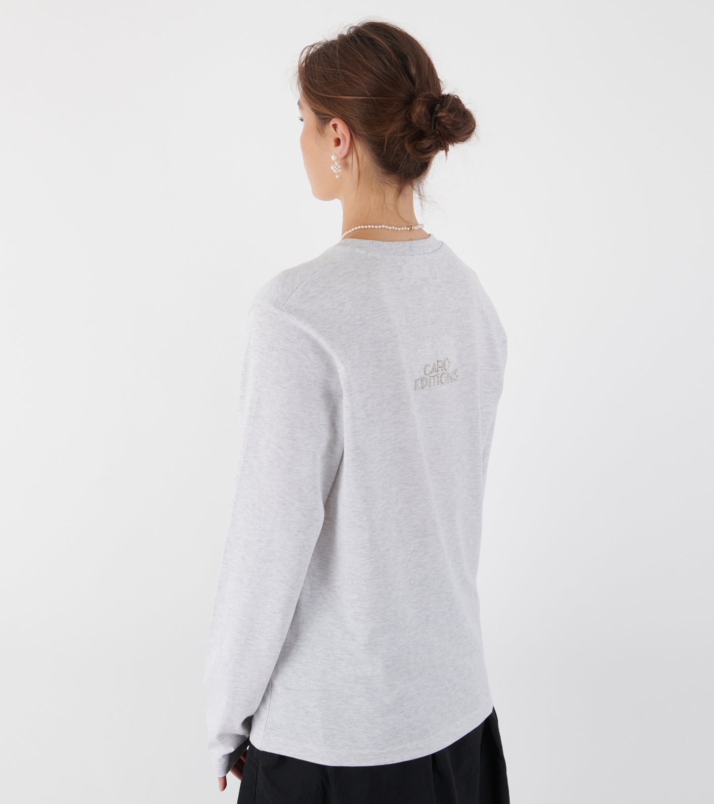 Long Sleeve Tee Grey Copenhagen