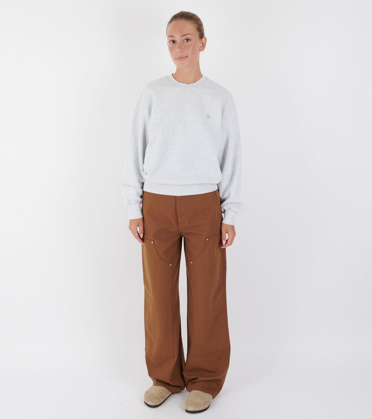 W Casey Sweatshirt Ash Heather/Silver
