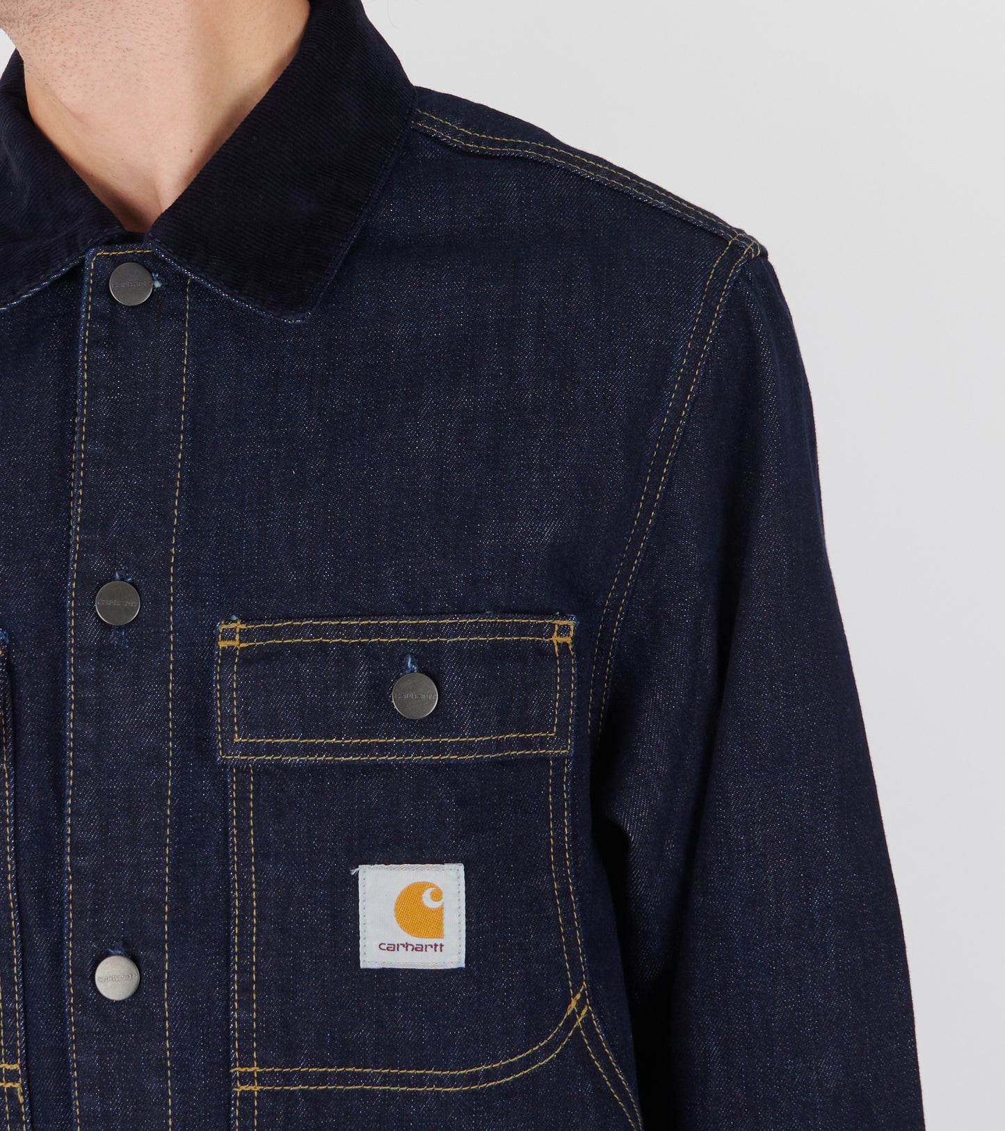 Oakland Shirt Jacket Blue/Dark Navy Rinsed