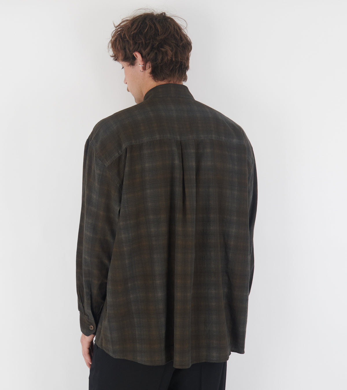 Borrowed Shirt More Check Print