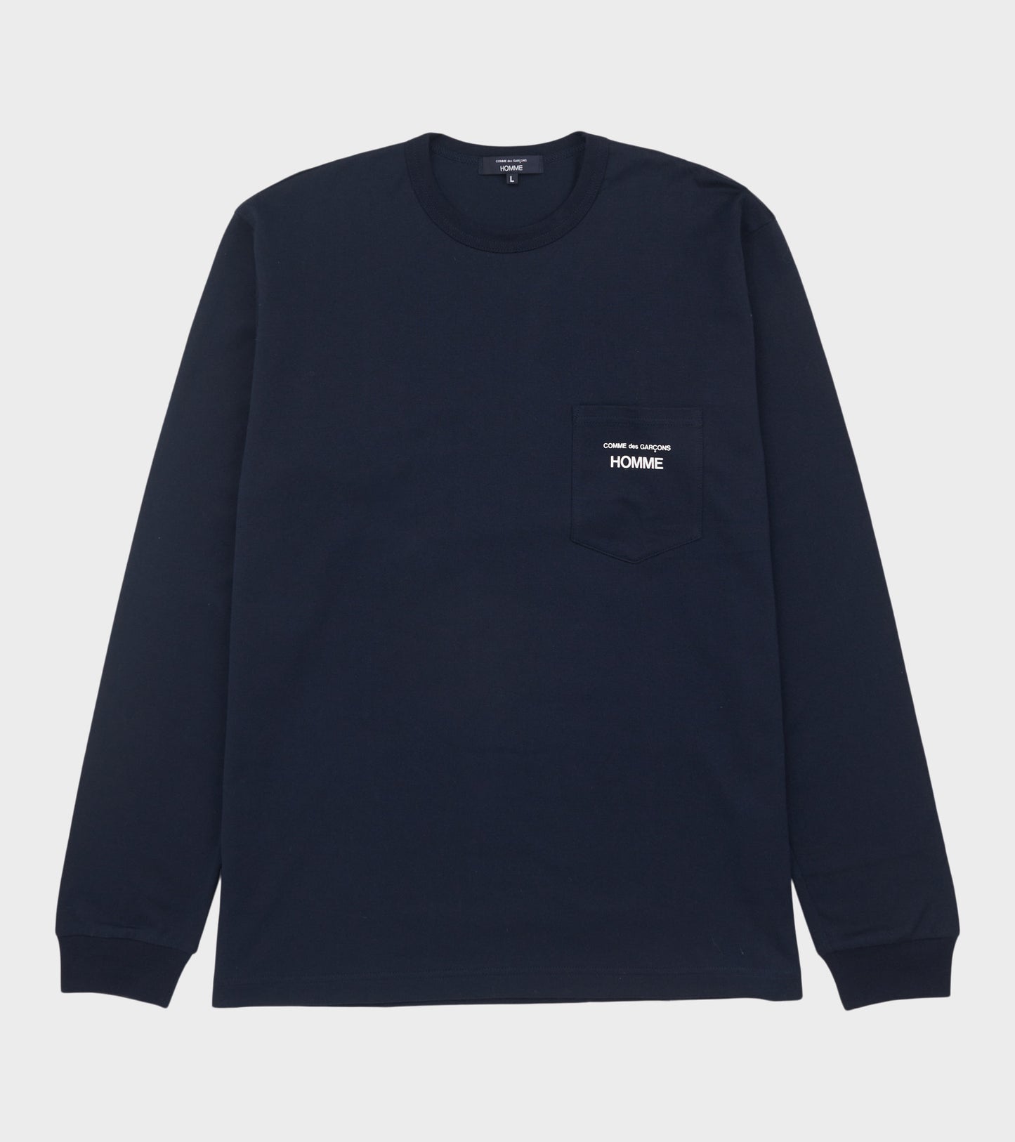 Cotton L/S T-Shirt Navy
