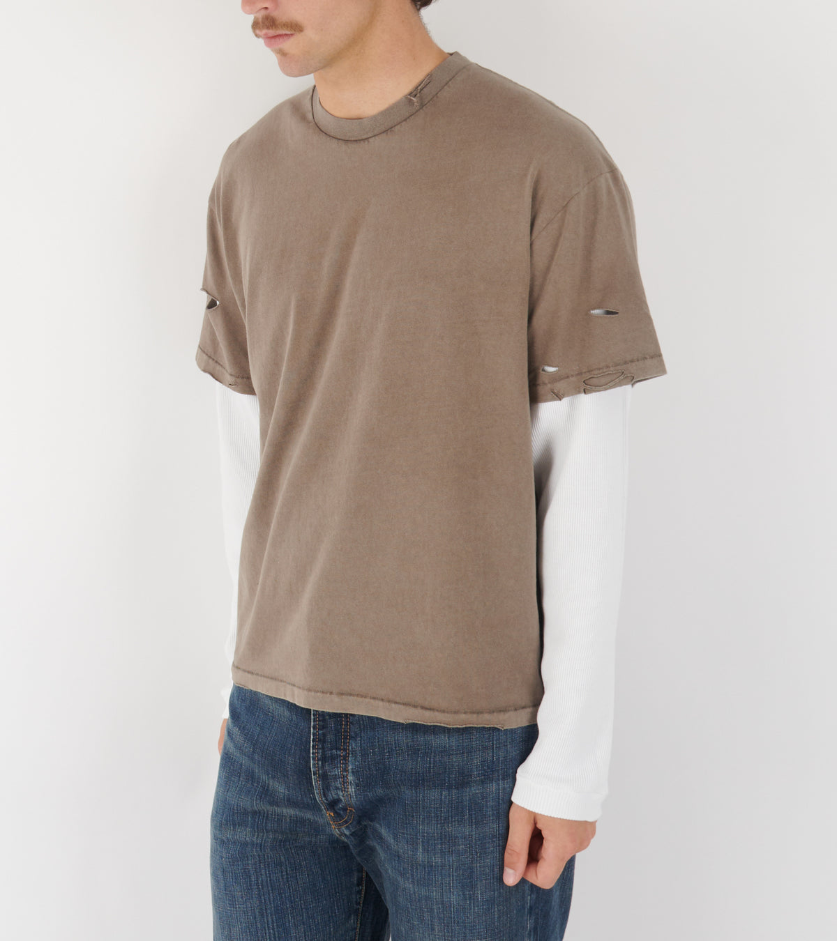 Layer Box Tee Hickory