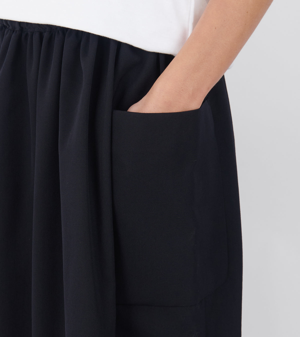 Pocket Skirt Navy