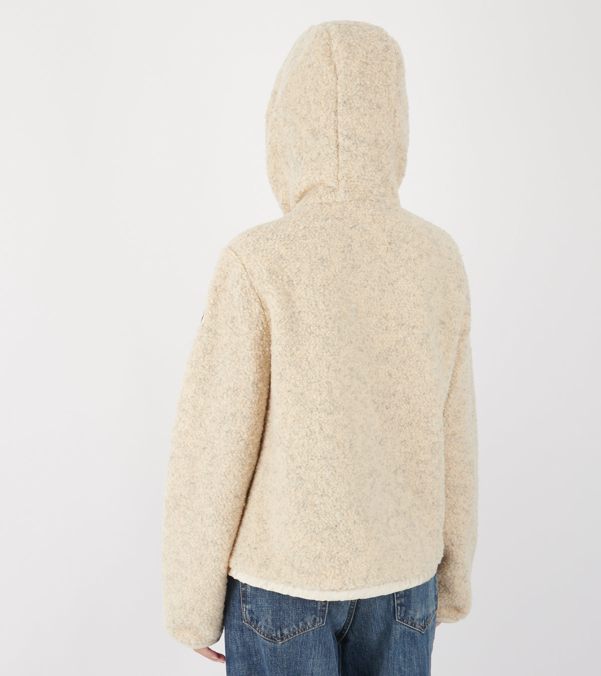 Aperta Con Zip Up Cardigan Off-white