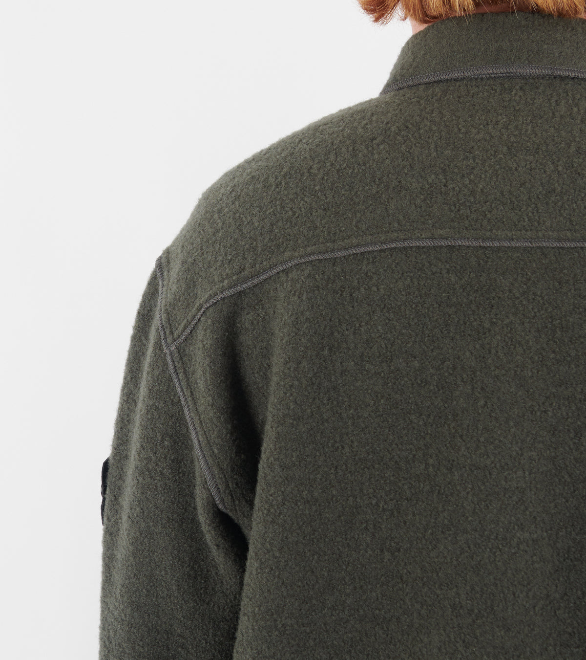 Utility Overshirt Dusty Green