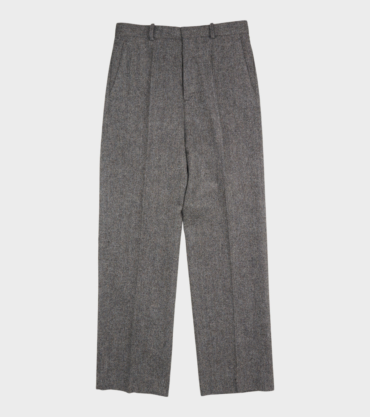 Wool Trousers Herringbone