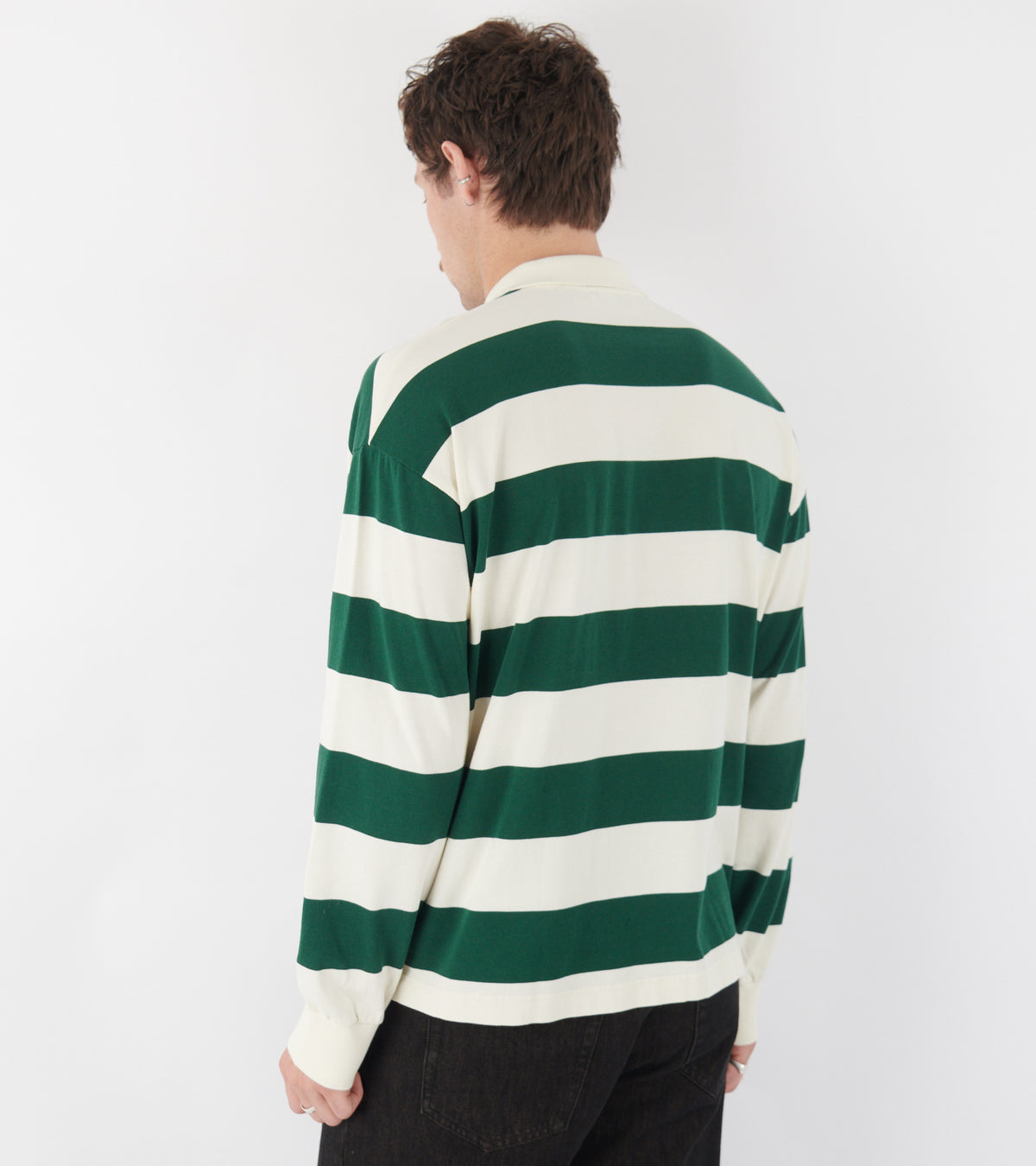 What A Player LS Polo Stripes