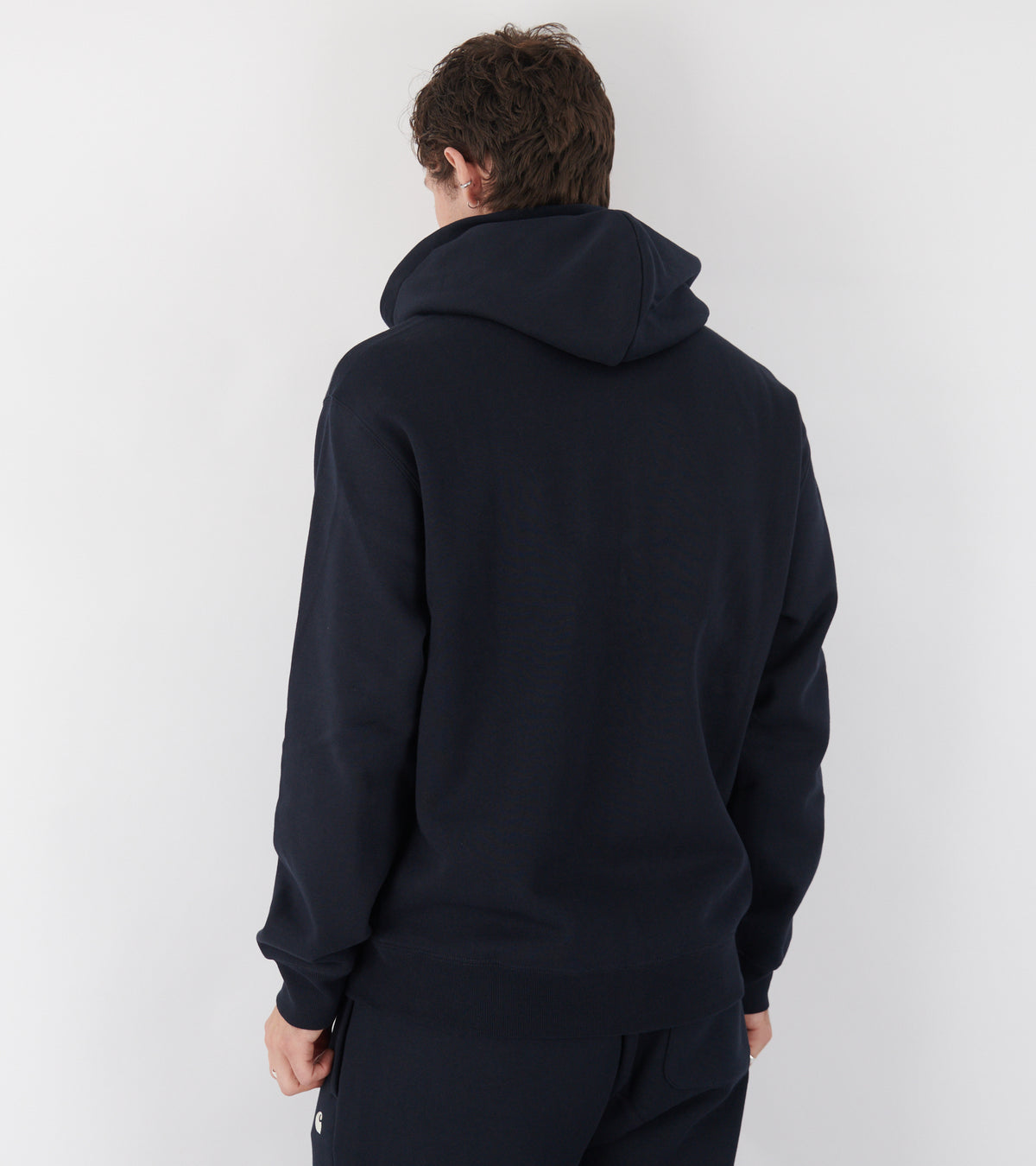 Hooded Mack Jacket Dark Navy/Wax