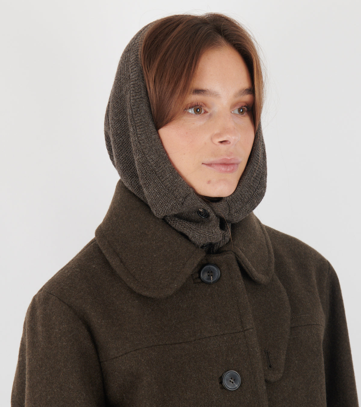 Cindy Balaclava Pure Smokey Brown