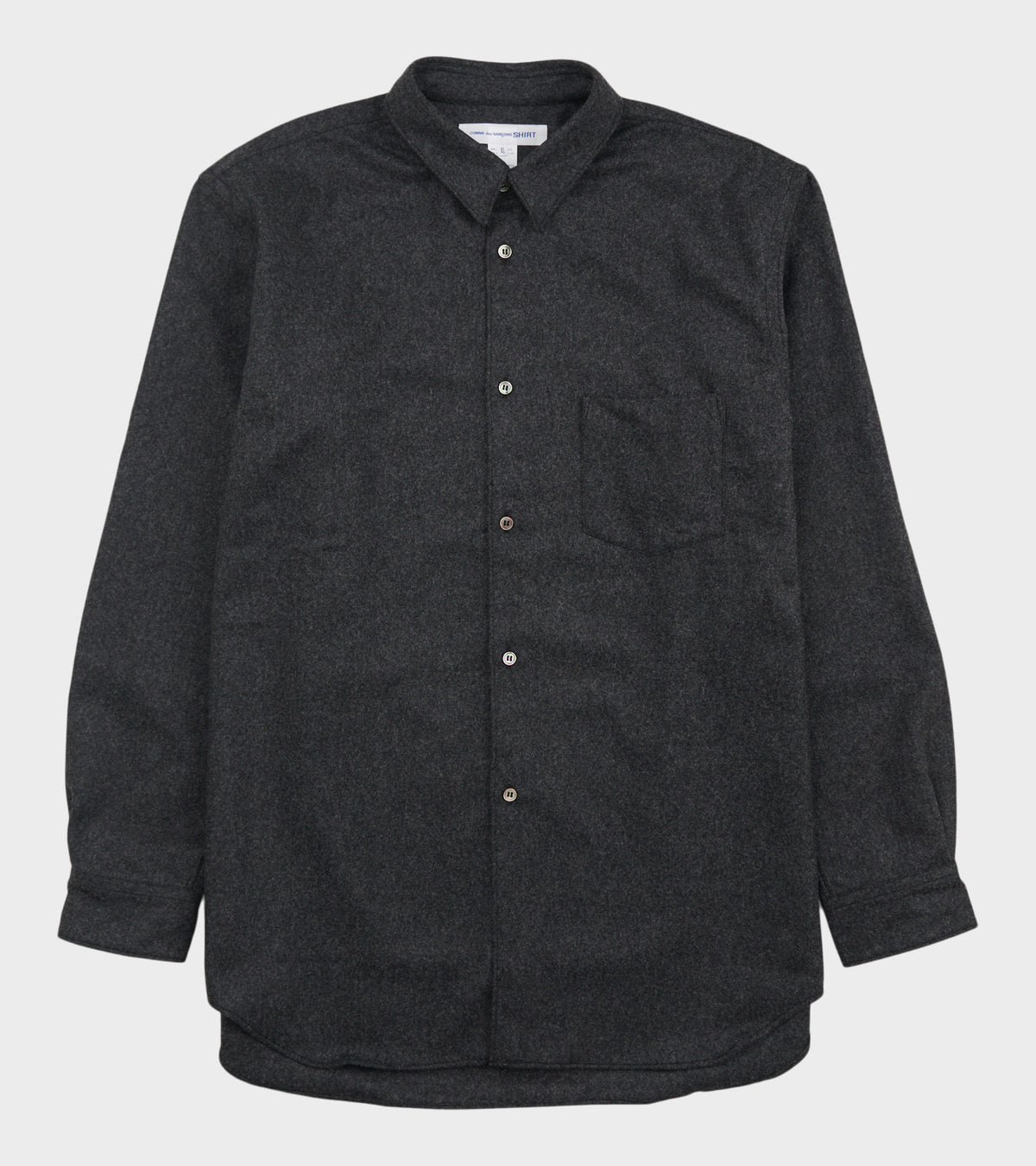 Wool Shirt Grey