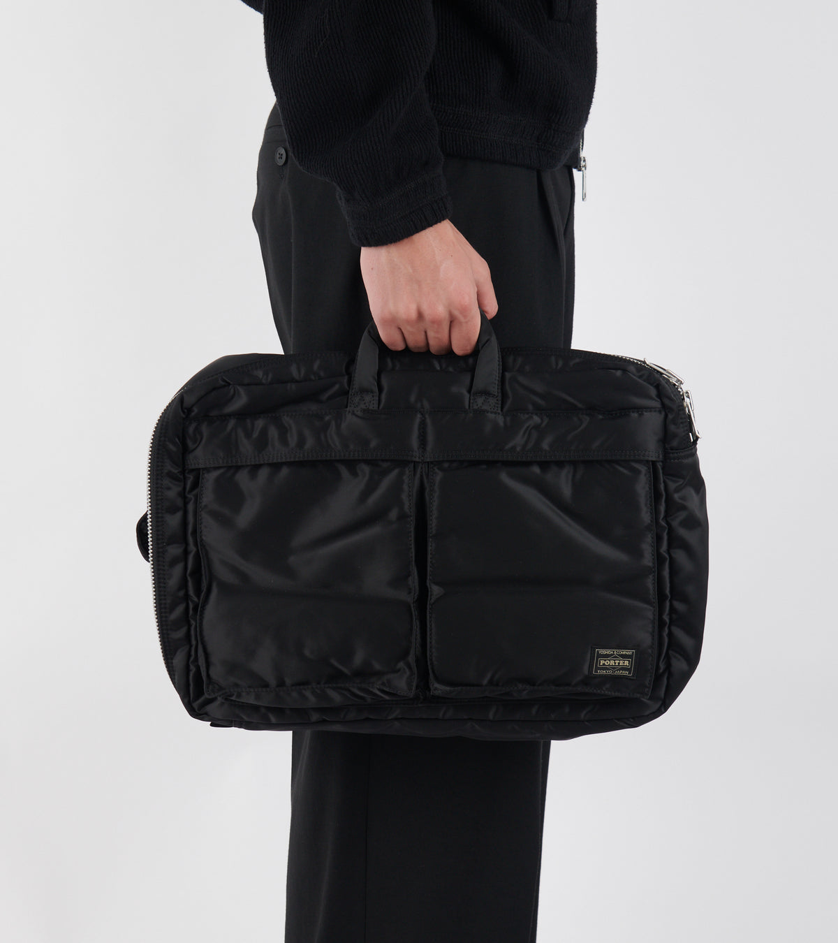 Tanker 3Way Document Bag Black