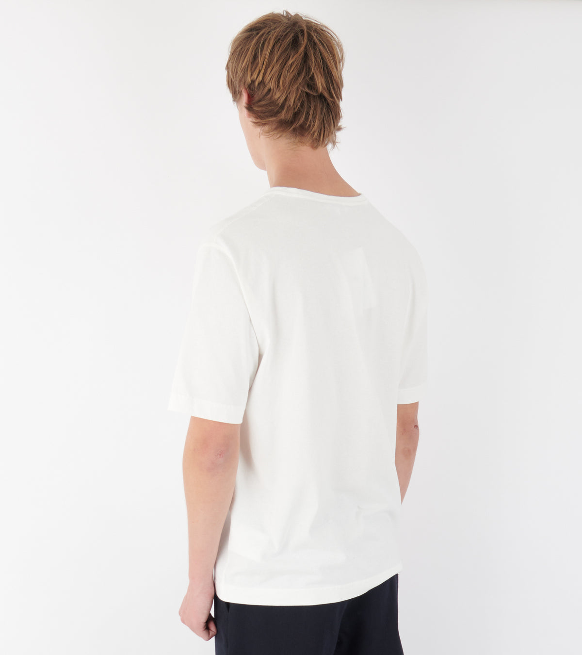 Elmelunde Soft Compact Cotton T-shirt White