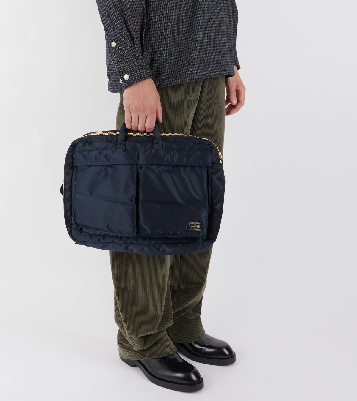 Tanker 3Way Document Bag Iron Blue