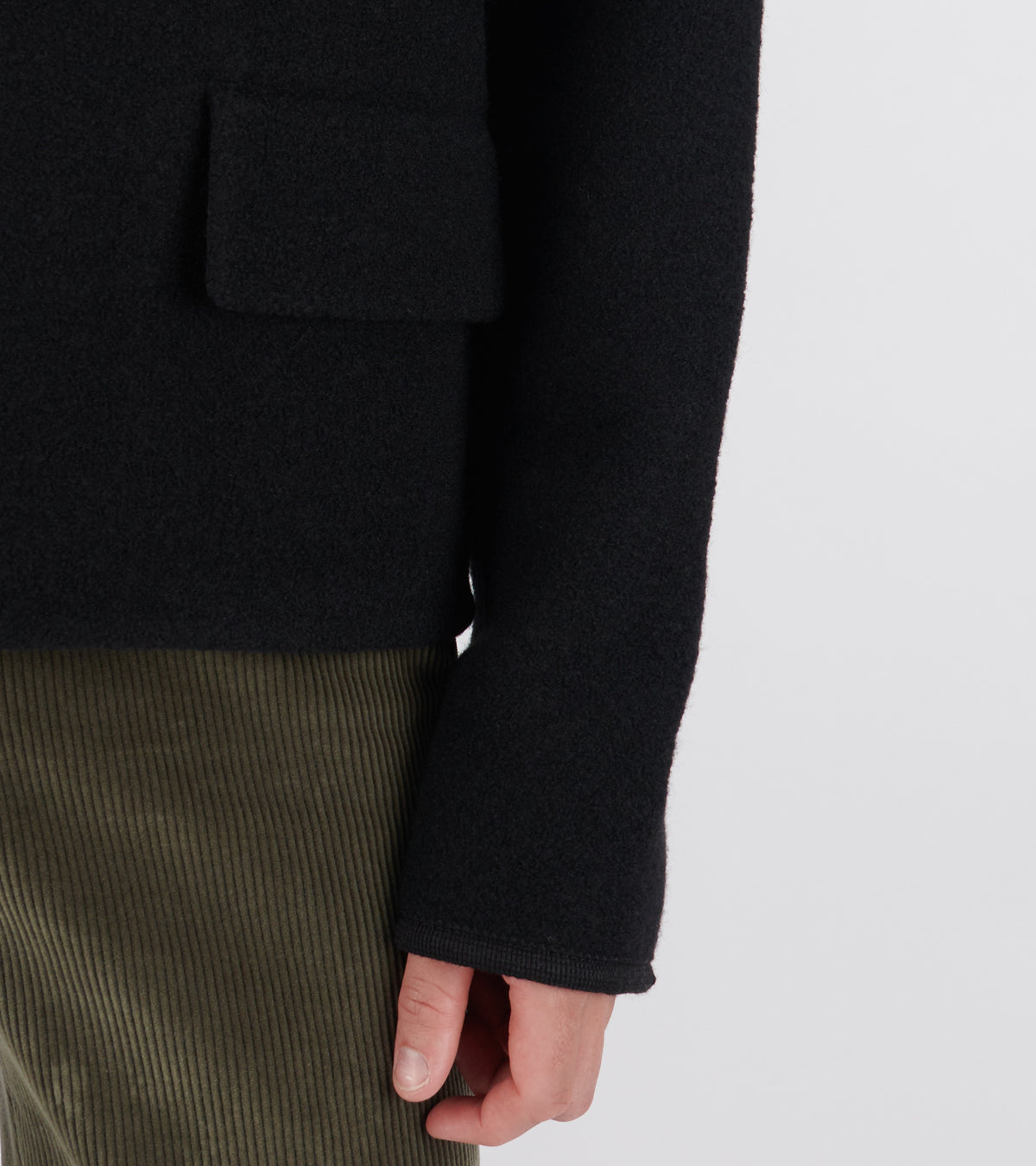 Walker Jacket Black Felted