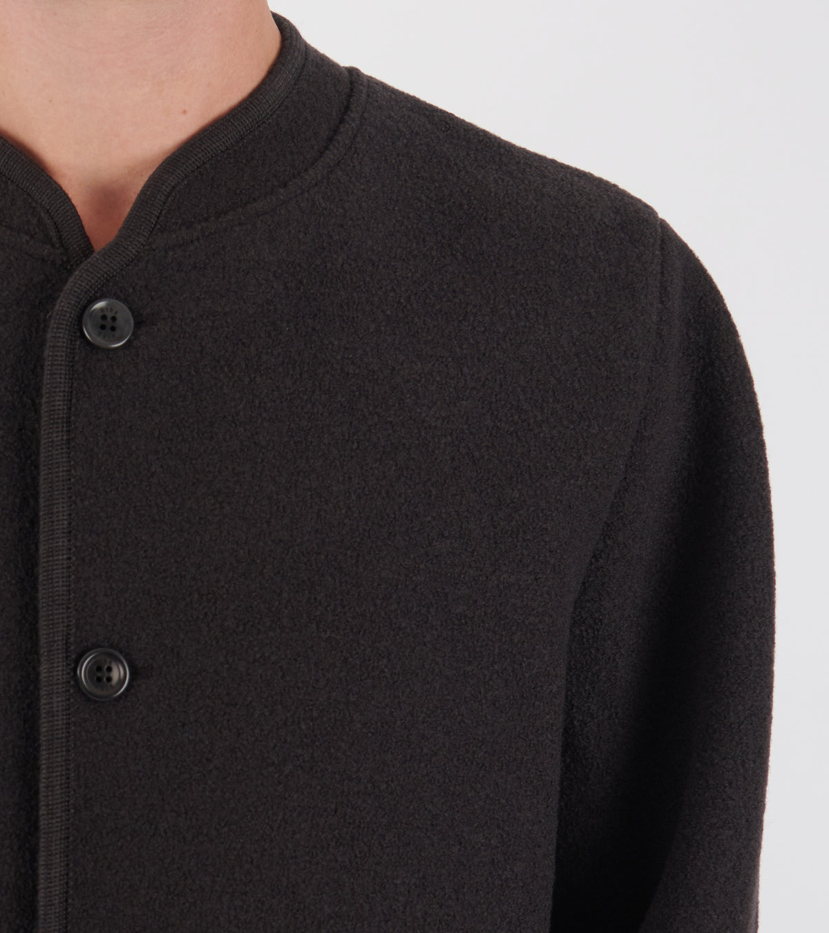 Walker Jacket Charbon Felted