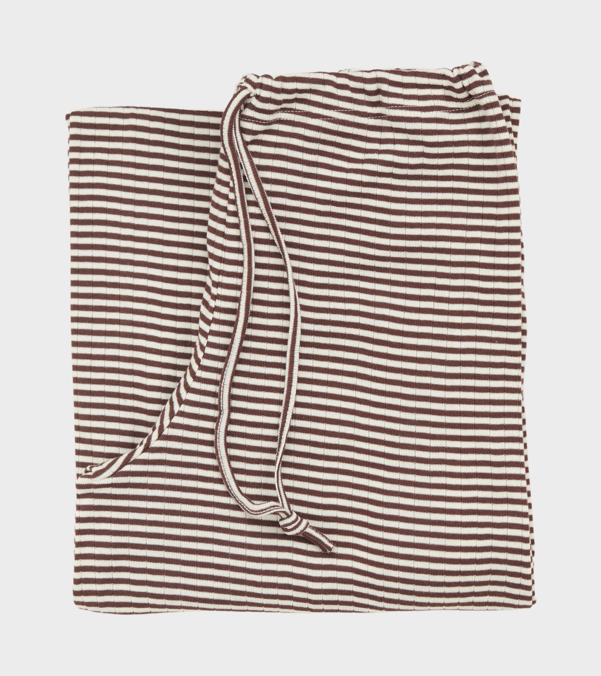 Nova Pants Fine Stripe Brown/Ecru
