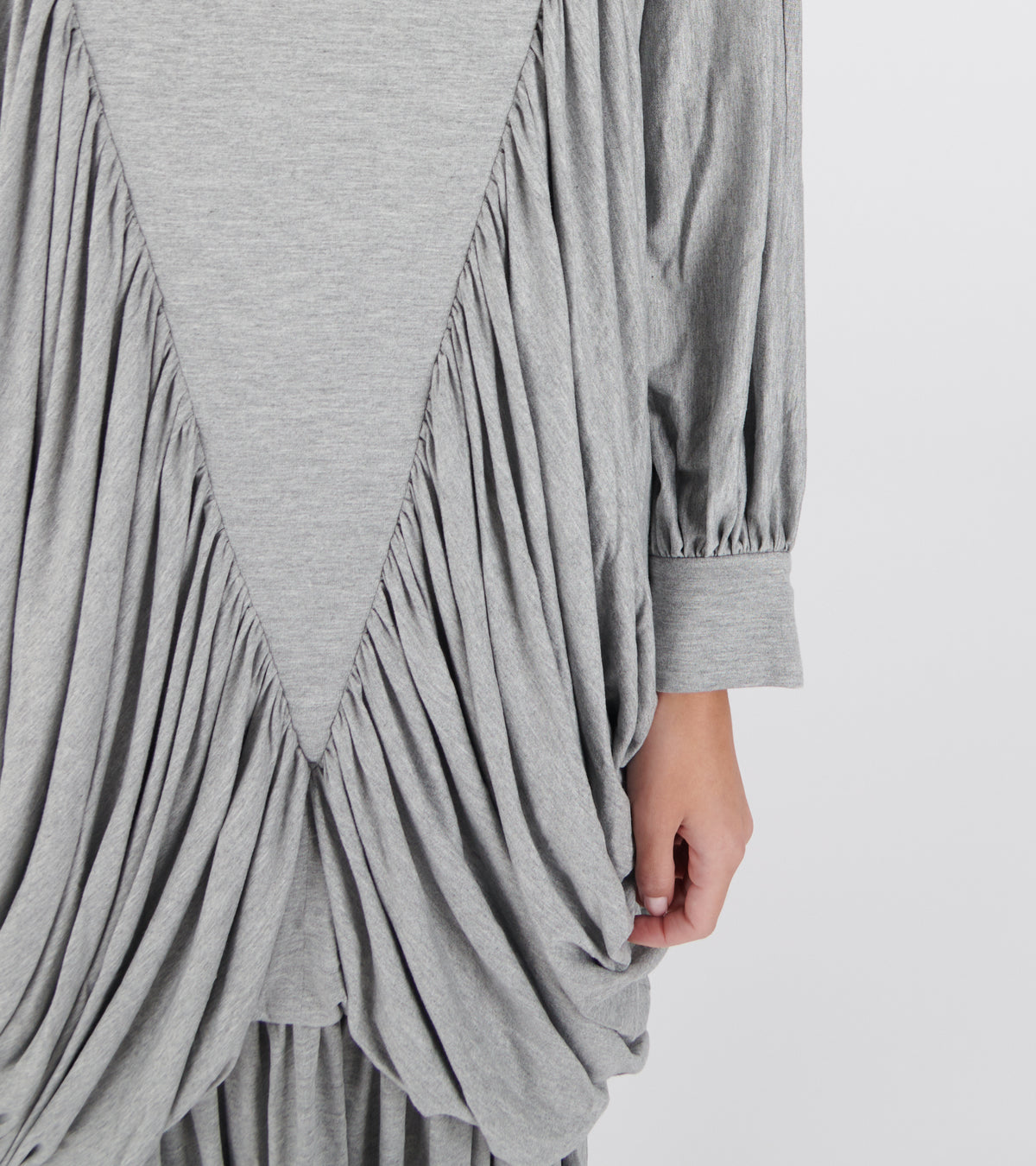 Alisette Dress Grey Melange