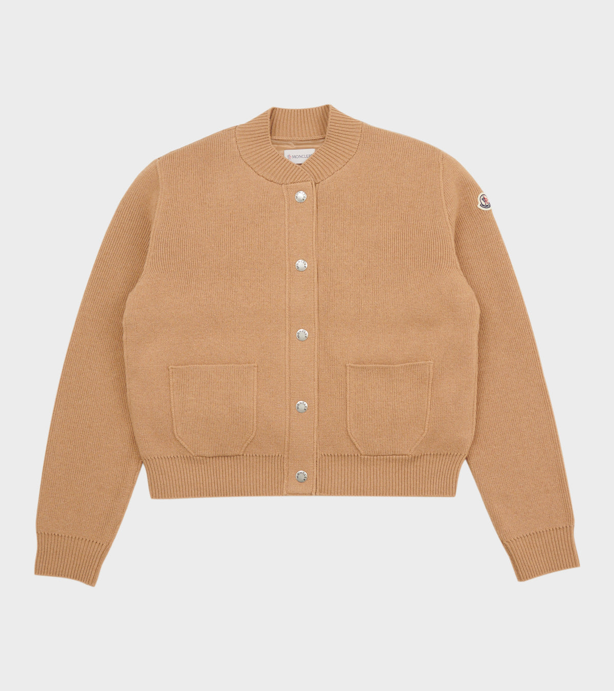 Wool & Cashmere Blend Padded Cardigan Tricot