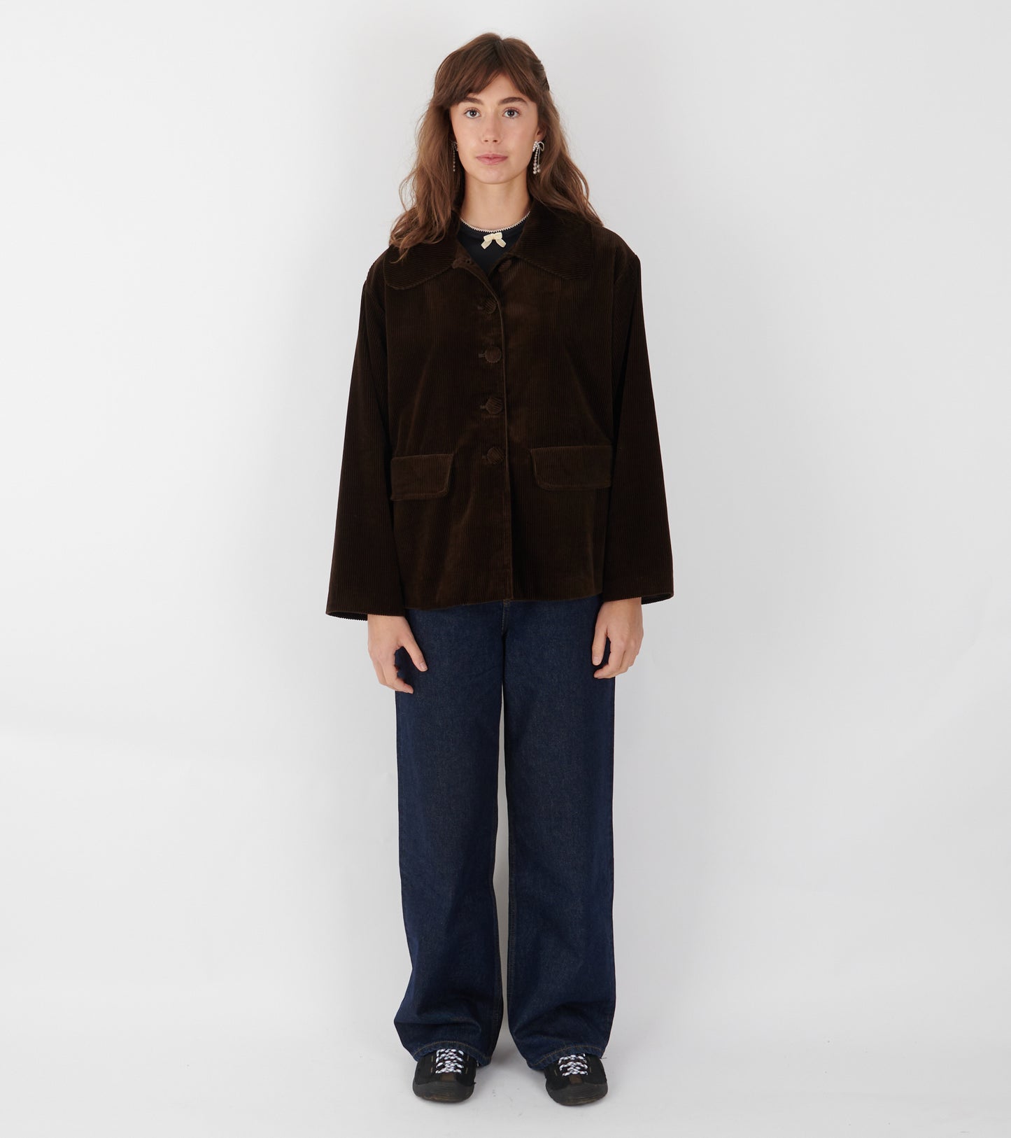 Mati Corduroy Jacket Brown