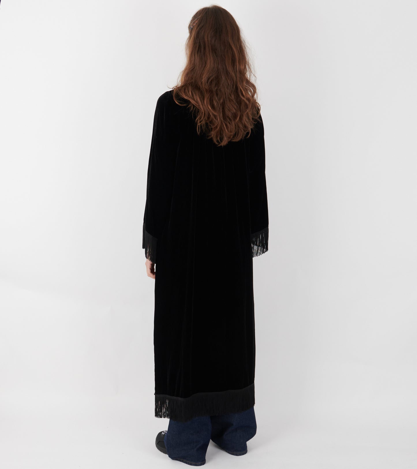 Carmen LS Long Dress Black