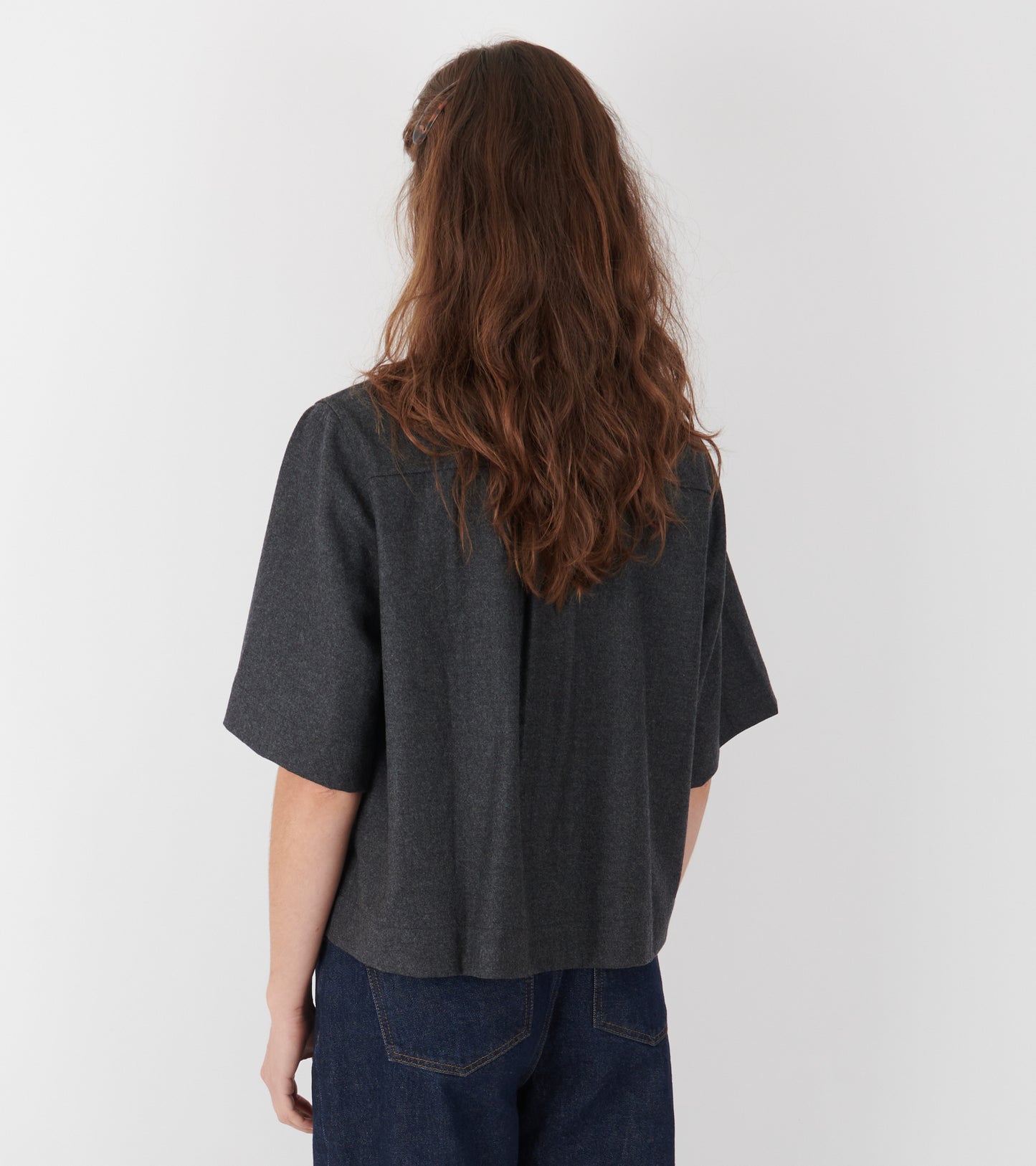 Amanda 2/4 Shirt Grey