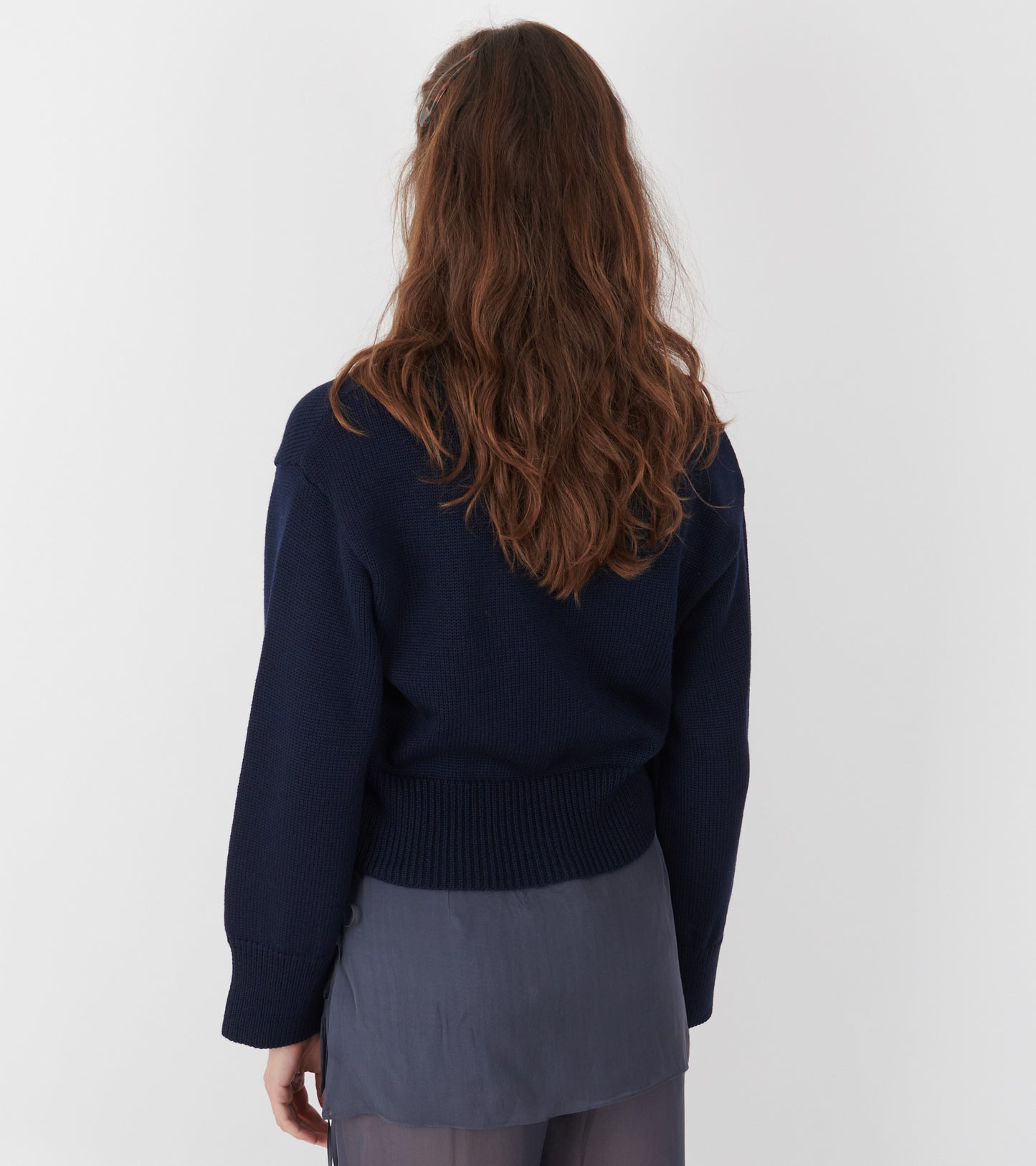 Nanna Knit Sweater Navy