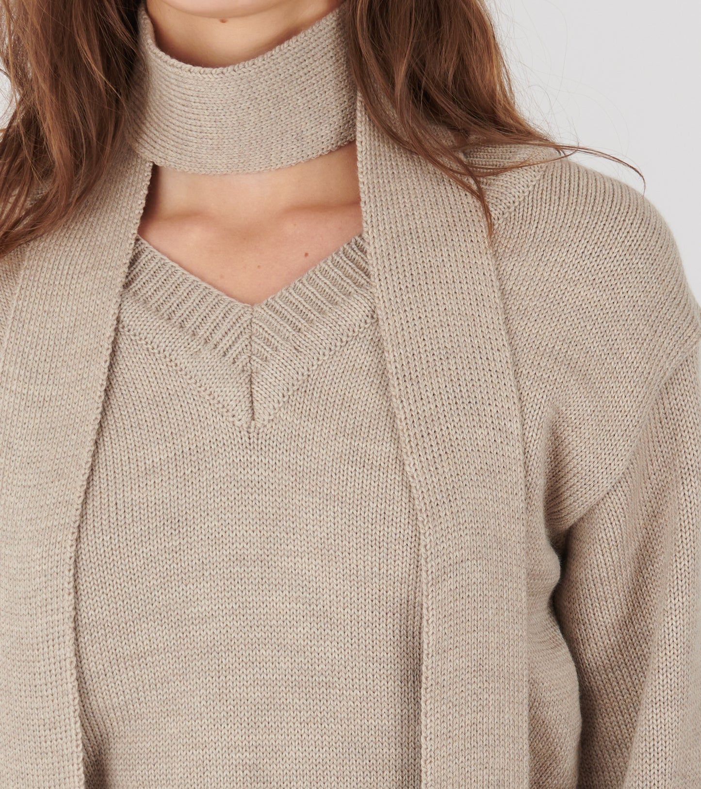 Nanna Knit Sweater Oat