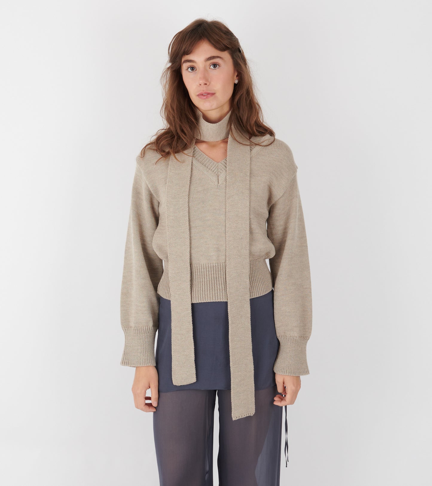 Nanna Knit Sweater Oat
