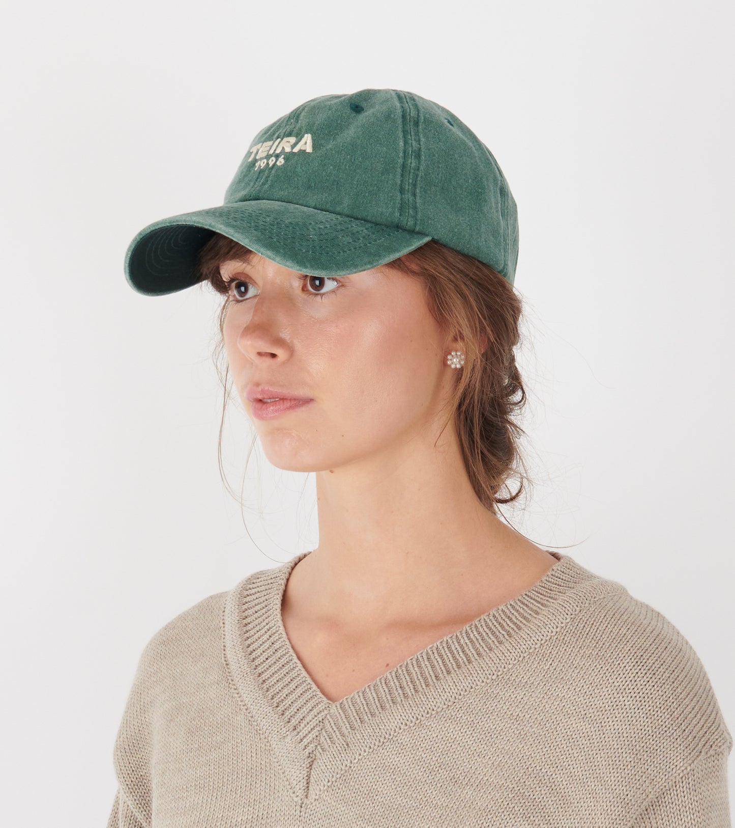 T96 Vintage Cap Green