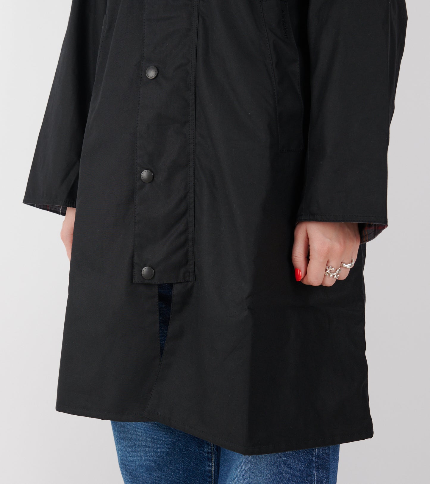 Barbour Padded Exmoor Coat Black