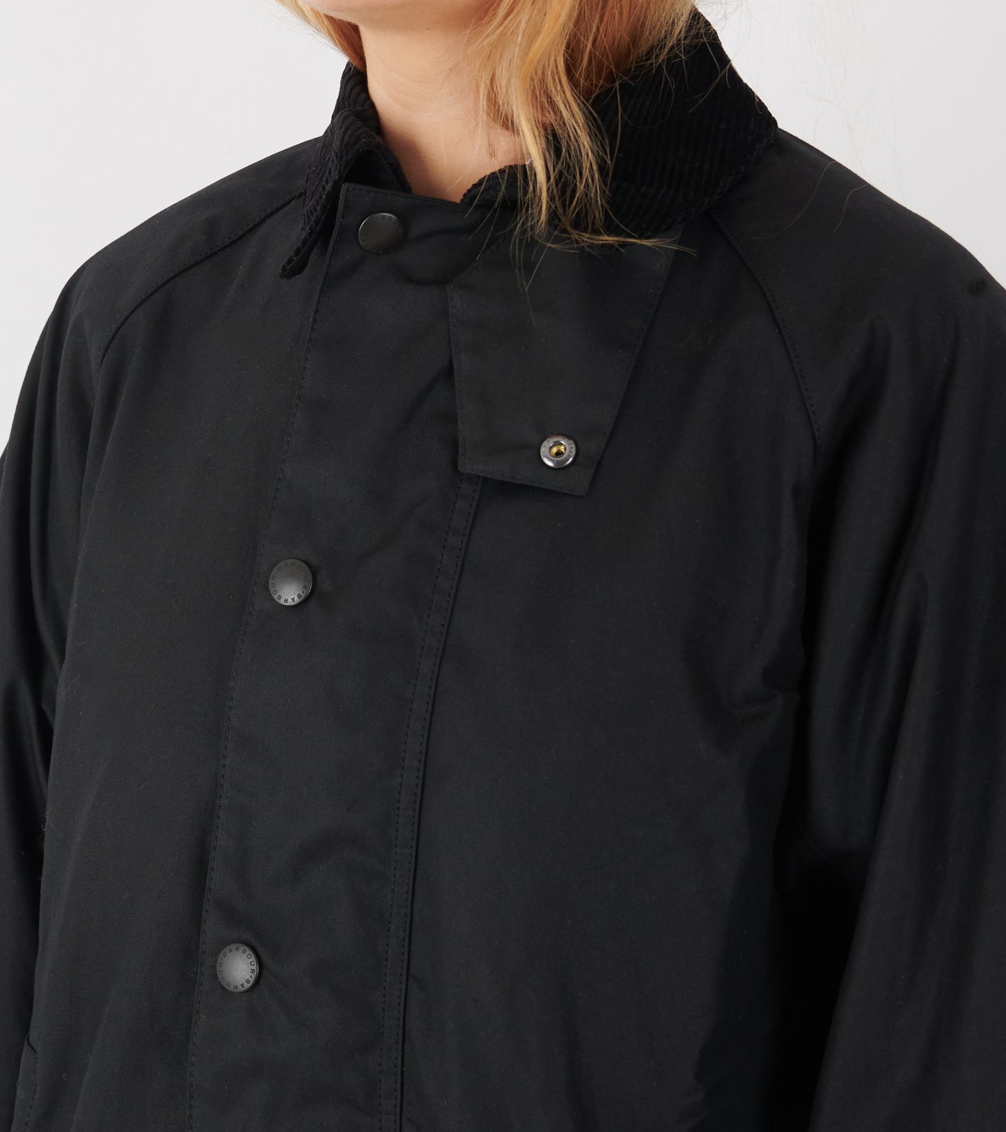 Barbour Padded Exmoor Coat Black