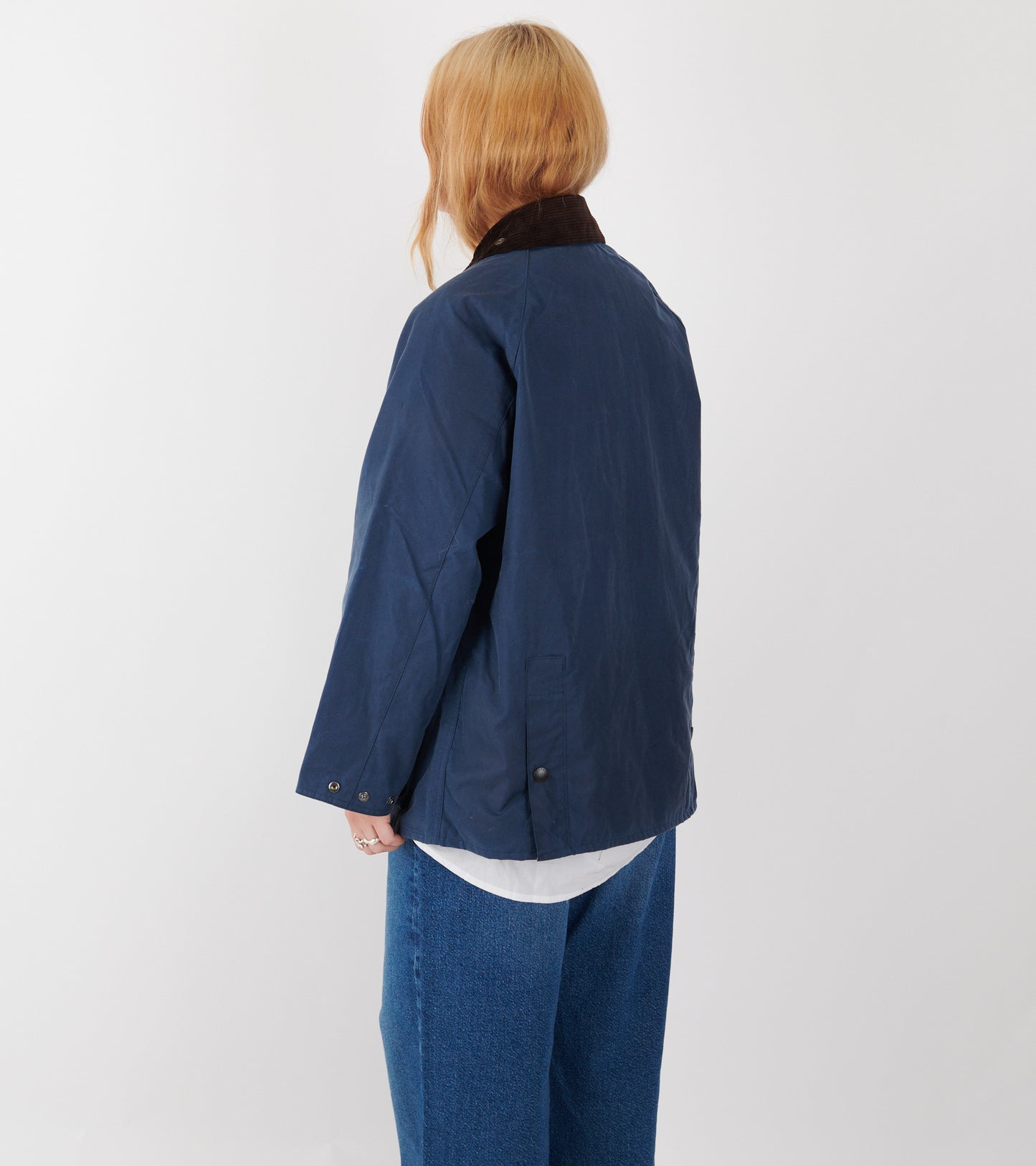 Classic Bedale Waxed Jacket Bright Blue