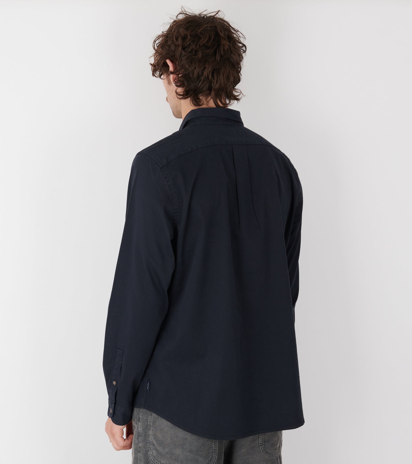 Regular Fit L/S Shirt Blue
